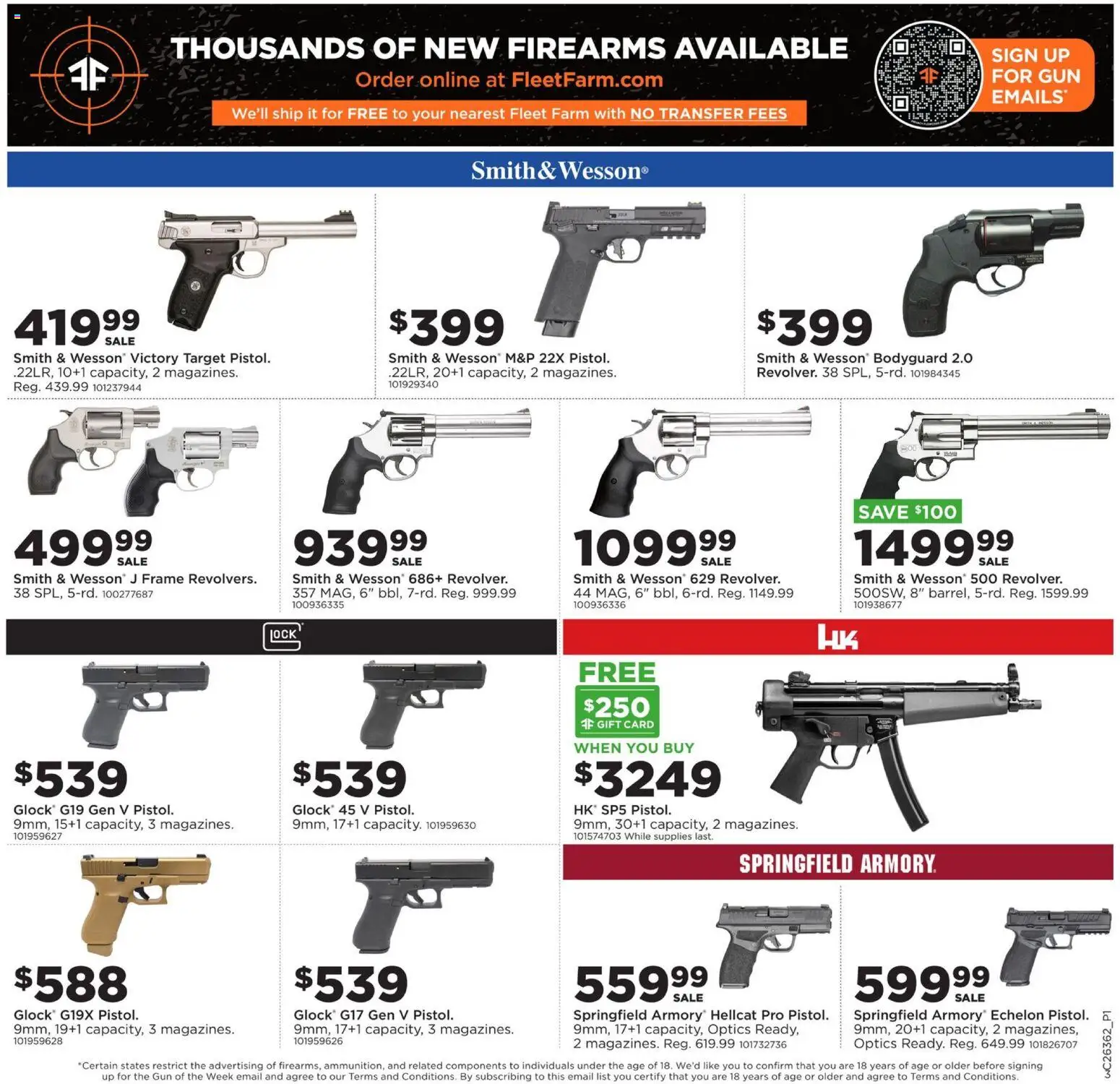 Mills Fleet Farm Ad - valid from 08/31/2026 | Page: 3 | Products: Gun