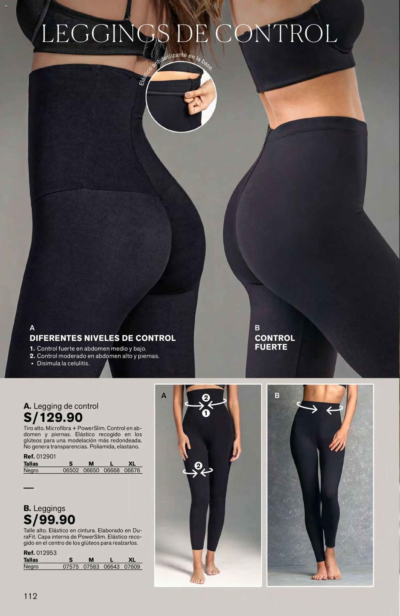Catálogo Leonisa válido desde 04.06.2026 | Página: 112 | Productos: Leggings