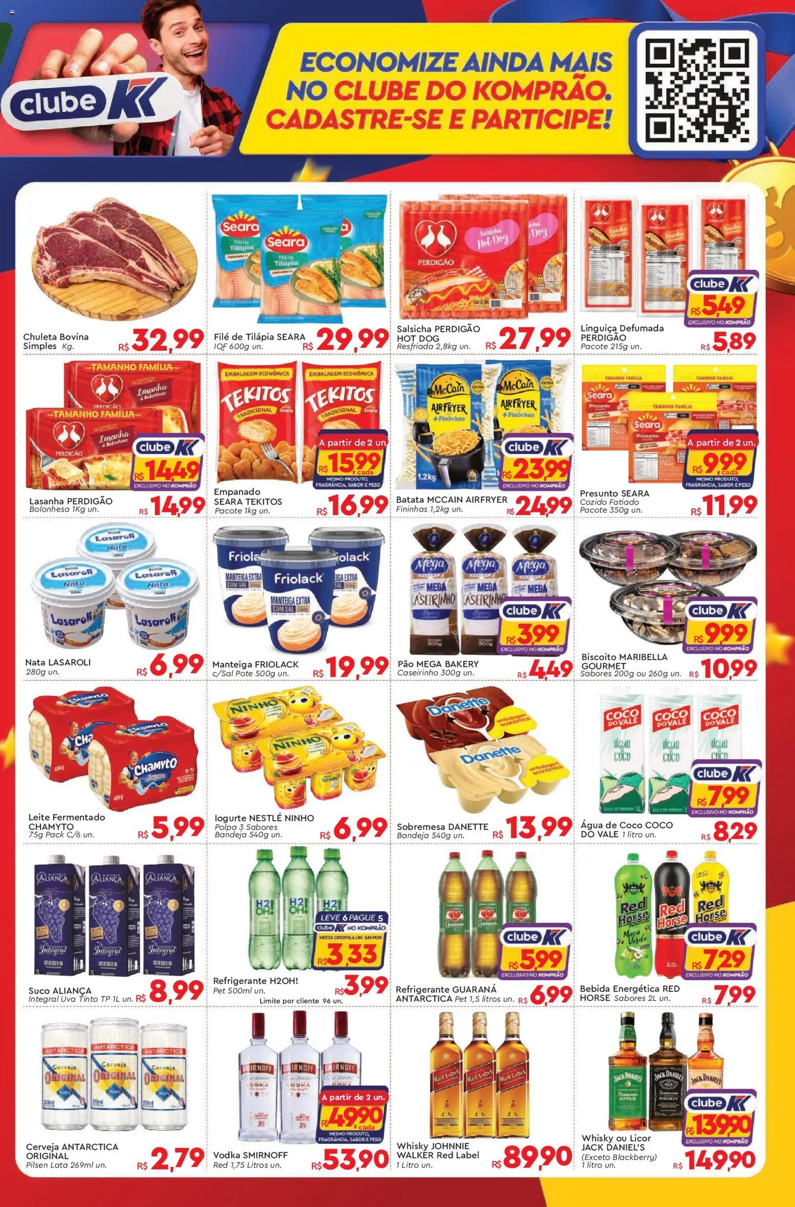 Komprao Atacadista Folheto - válido de 21/08/2026 | Página: 3 | Produtos: Coco, Leite, Lasanha, Leite fermentado
