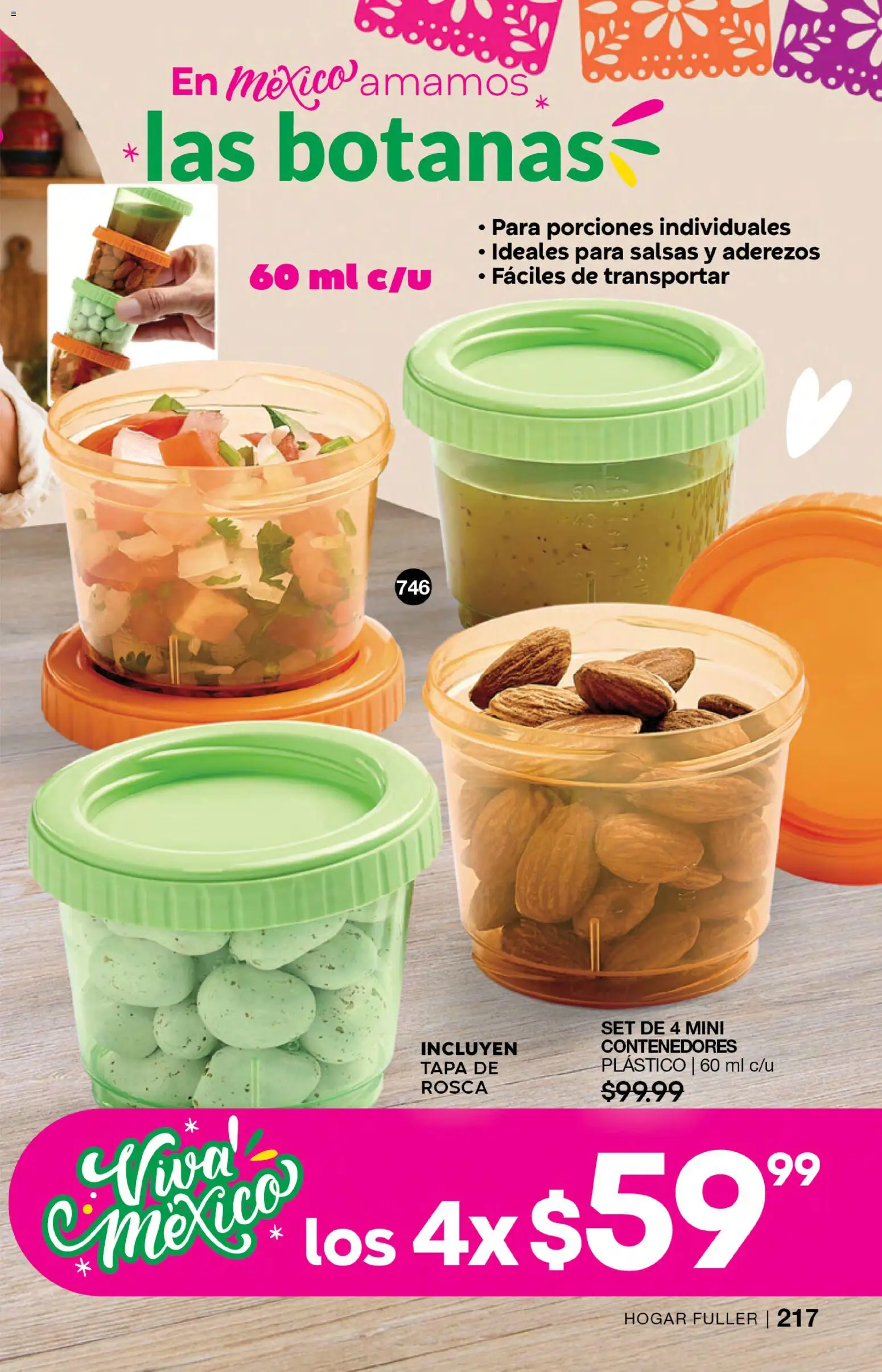 Nuevas ofertas de Fuller válidas en toda la República Mexicana desde el 05/08/2026. ¡Encuentra las mejores ofertas en Fuller campaña 9 2026! | Página: 217 | Productos: Salsas