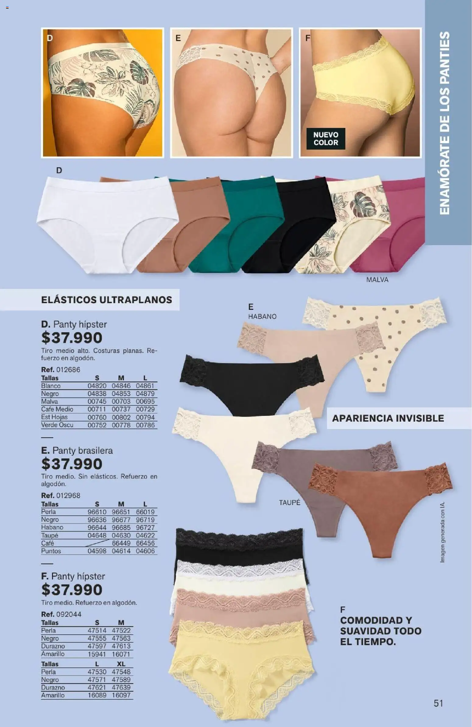 Leonisa revista - valida desde el 04/08/2026 | Página: 51 | Productos: Durazno, Café