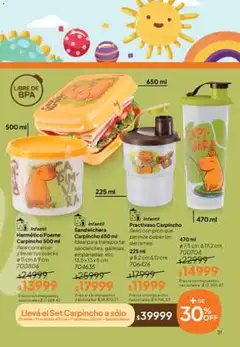 Vista previa Tupperware Folleto válido desde el 01/07/2026 | Página: 32 | Productos: Pico, Sandwichera