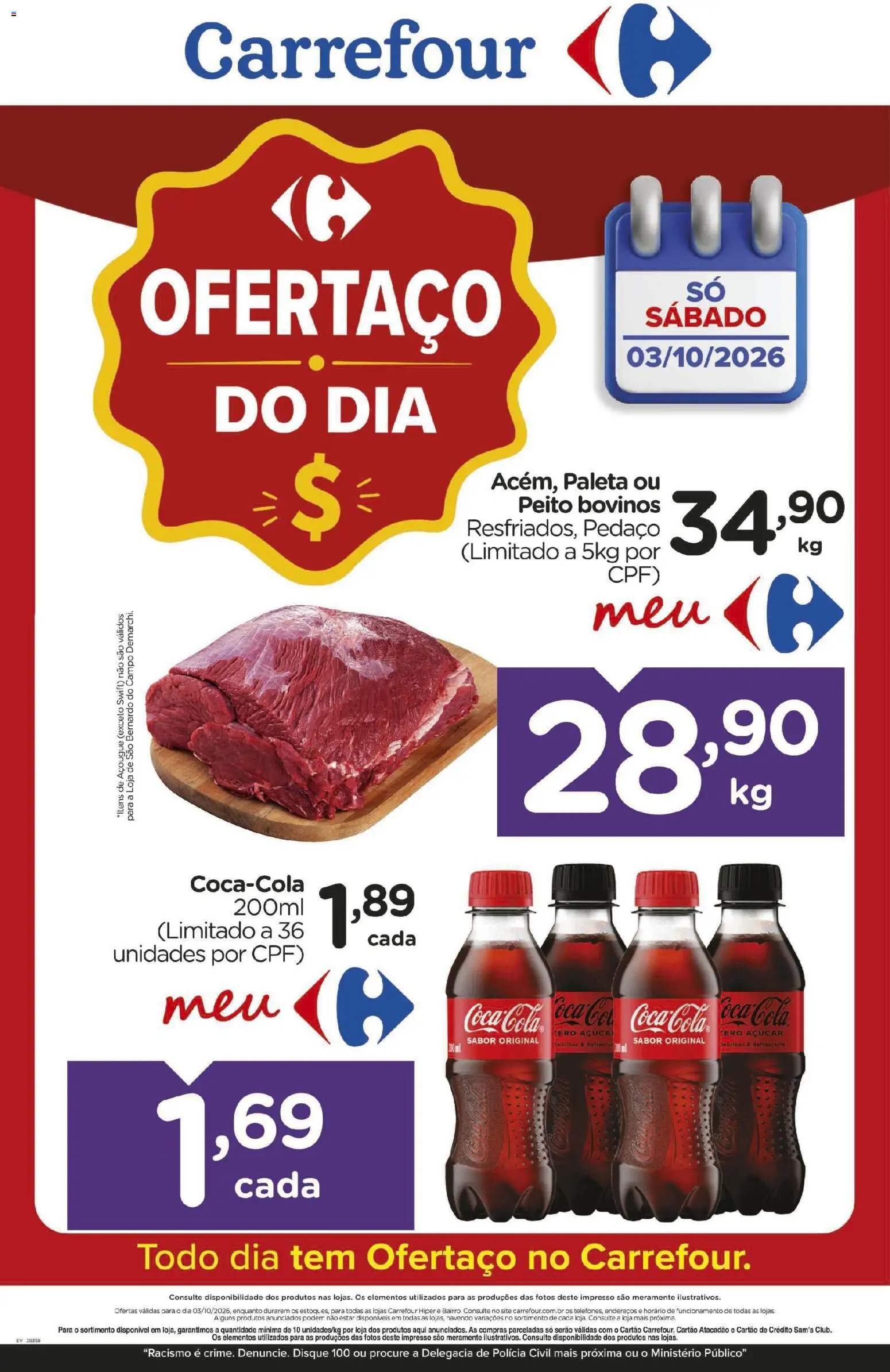 Carrefour Folheto - válido de 03/10/2026 | Página: 1
