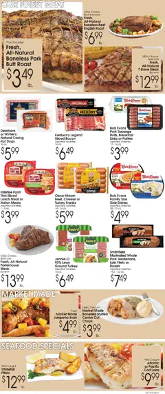 Preview of Family Fare weekly ads valid from 07/12/2026 | Page: 3 | Products: Cheese, Ham, Potatoes, Hot Dogs