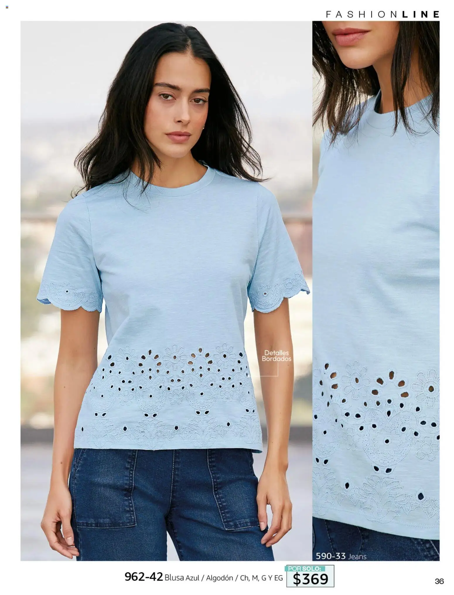 Nuevas ofertas de Cklass válidas en toda la República Mexicana desde el 02.01.2026. ¡Encuentra las mejores ofertas en Cklass catálogo Primavera! | Página: 37 | Productos: Blusa, Algodón