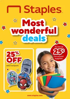 Preview of Staples weekly ads valid from 08/17/2026
