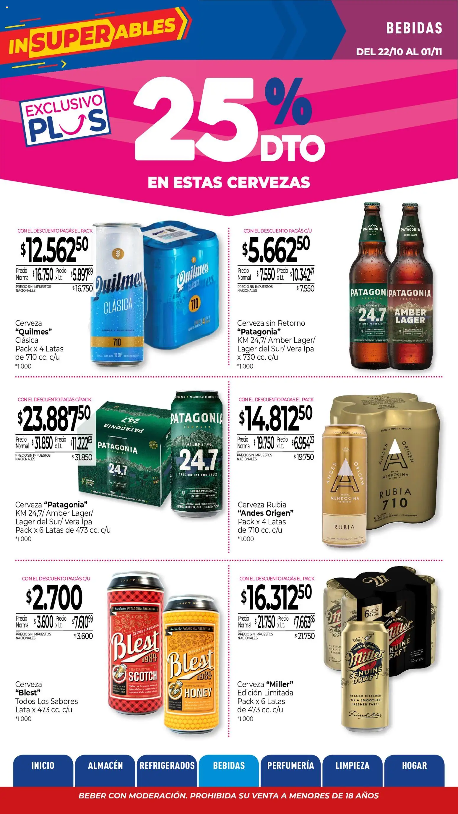 La Anonima catálogo │ válido desde el 22/10/2026 | Página: 21