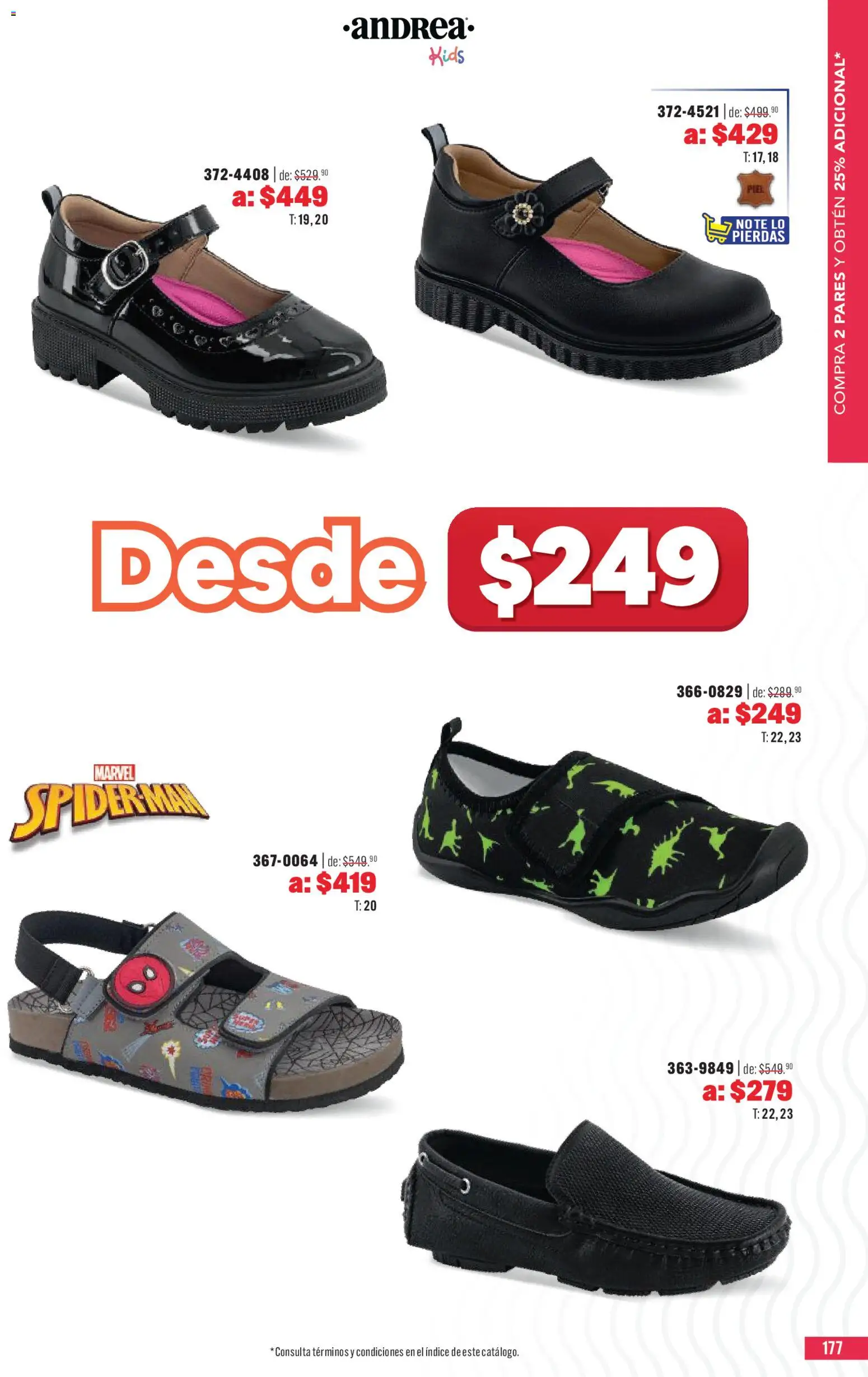 Nuevas ofertas de Andrea válidas en toda la República Mexicana desde el 03.05.2026. ¡Encuentra las mejores ofertas en Andrea catálogo Outlet! | Página: 177