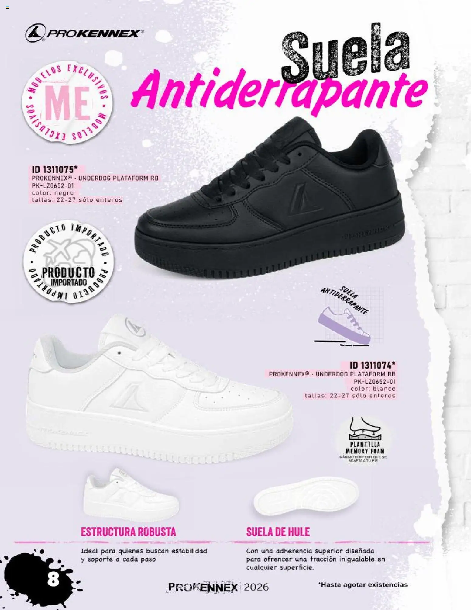 Nuevas ofertas de Price Shoes válidas en toda la República Mexicana desde el 15/09/2026. ¡Encuentra las mejores ofertas en Price Shoes catálogo Prokennex! | Página: 8