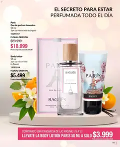 Vista previa Bagués - Catálogo válido desde el 04.05.2026 | Página: 85 | Productos: Body, Fragancia