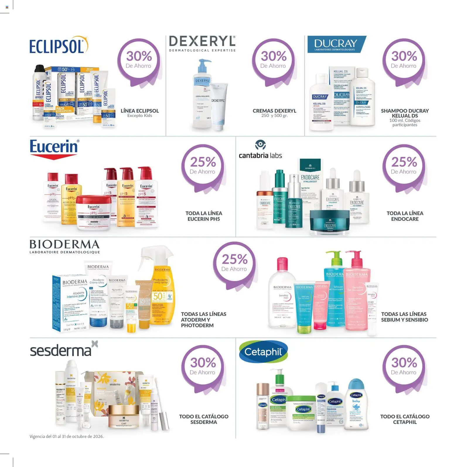 Nuevas ofertas de Farmacia Guadalajara válidas en toda la República Mexicana desde el 01/10/2026. ¡Encuentra las mejores ofertas en Farmacia Guadalajara catálogo Dermo! | Página: 2 | Productos: Conjunto
