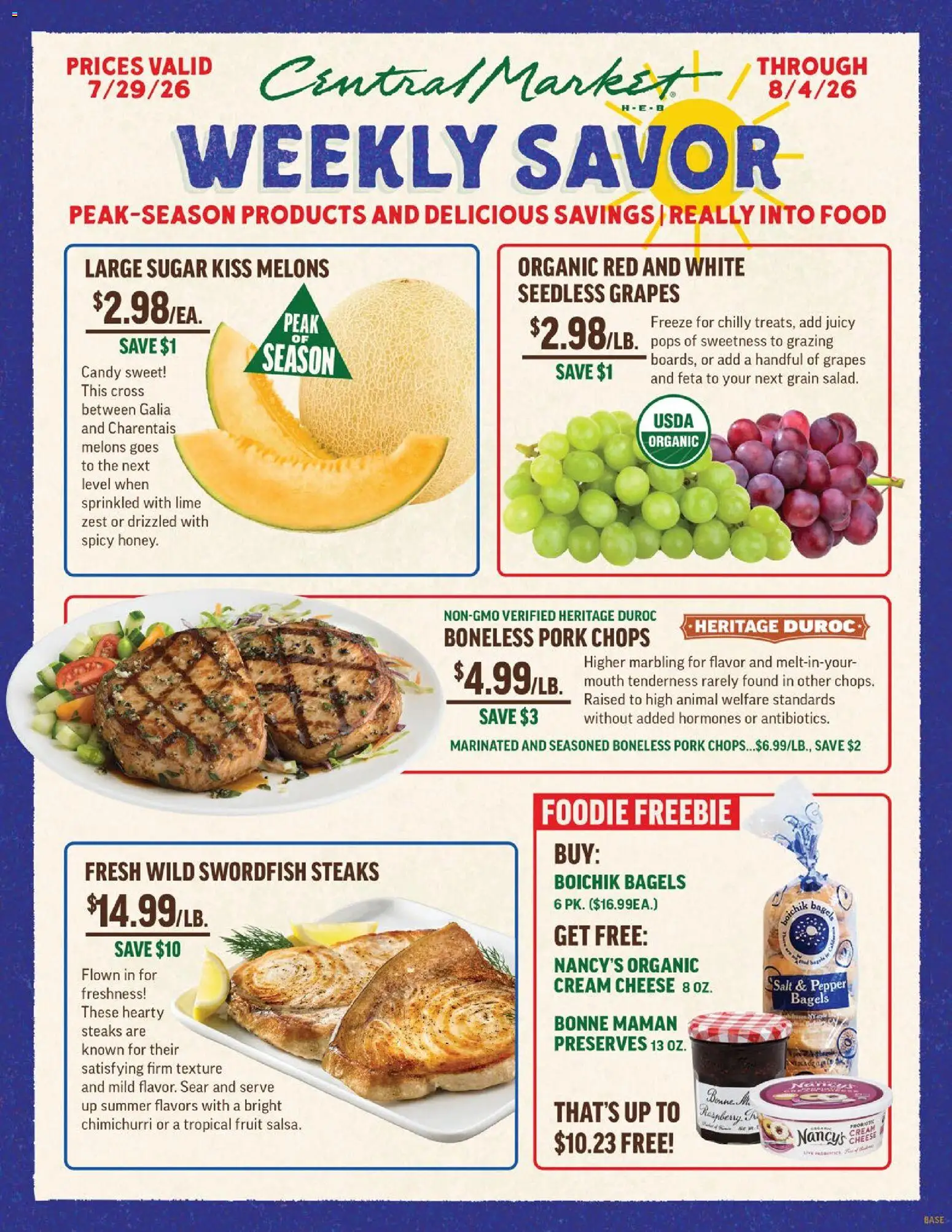 Central Market Weekly Ad - valid from 07/29/2026 | Page: 1