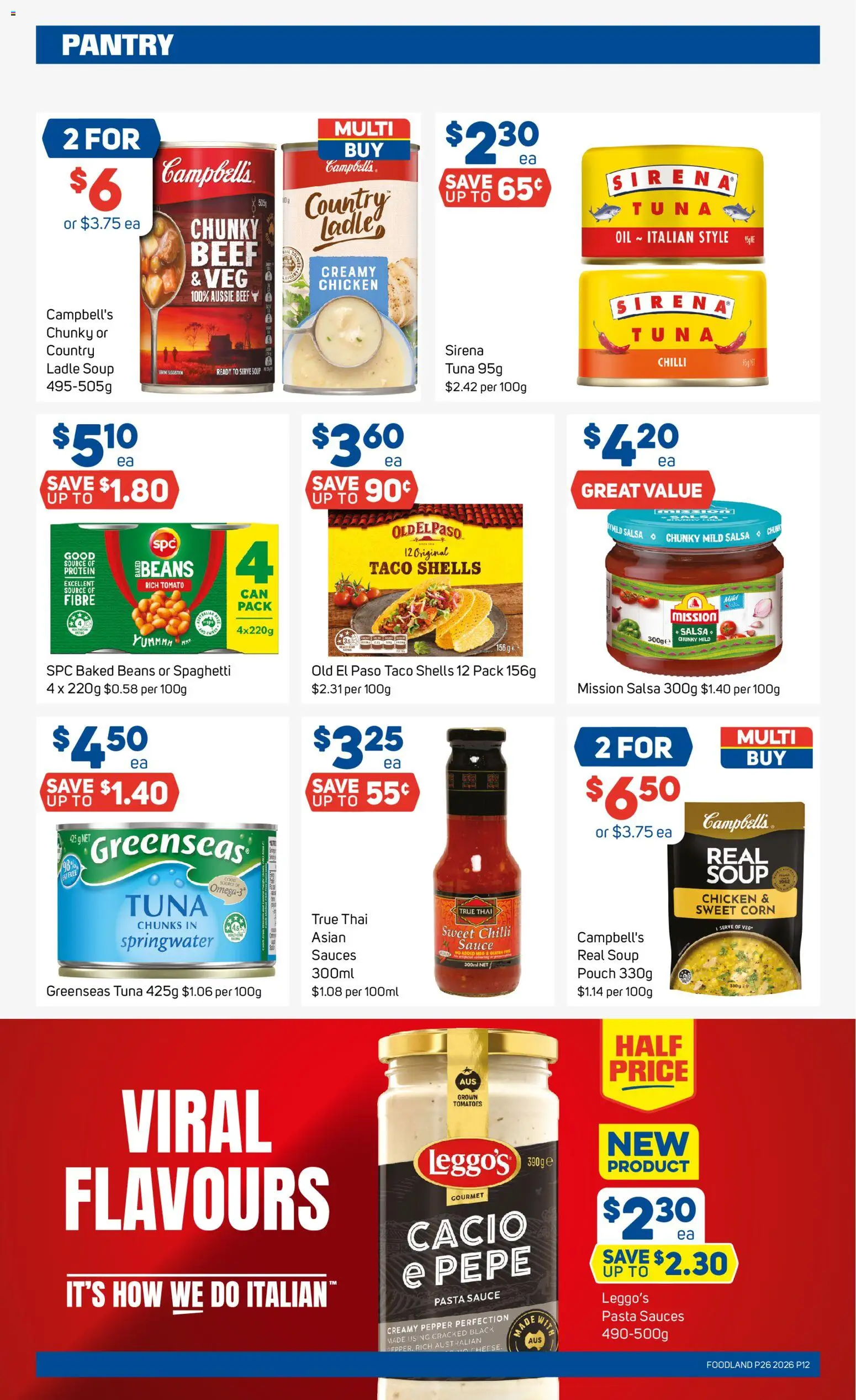 Foodland catalogue - valid from 24/06/2026 | Page: 12 | Products: Tomatoes, Beef, Pepper, Soup