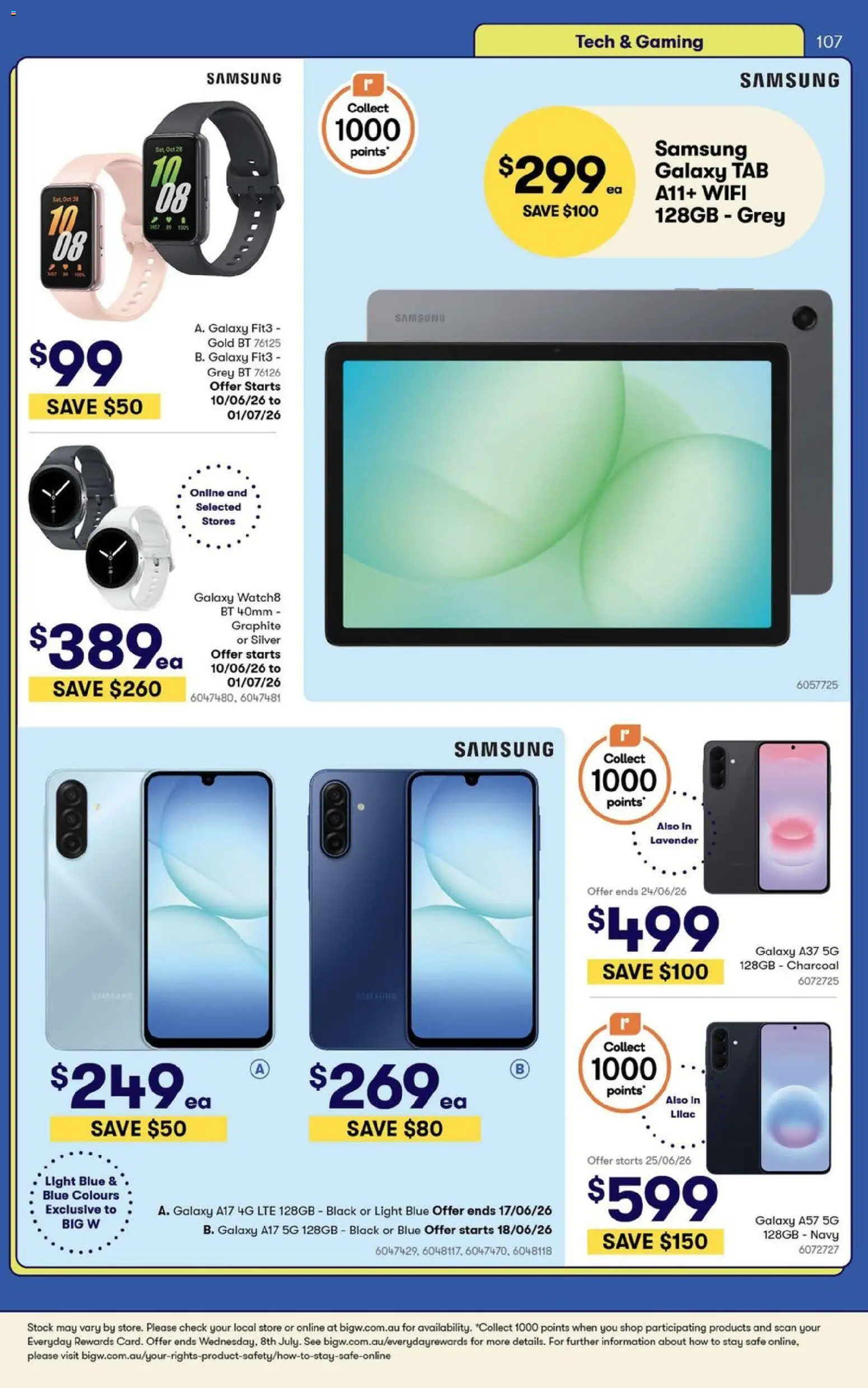 Big W catalogue - valid from 09.06.2026 | Page: 107 | Products: Light, Safe