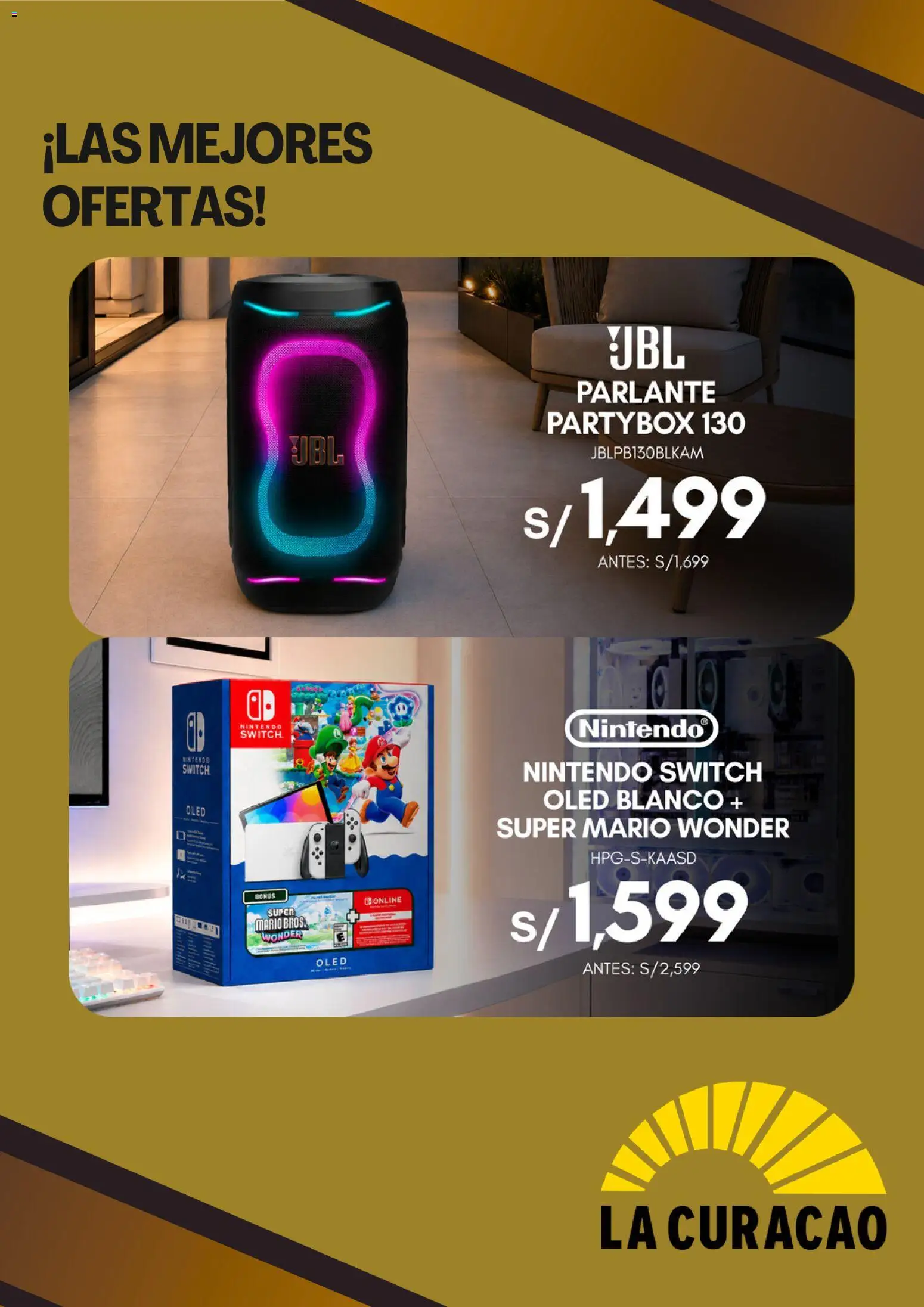 Catálogo La Curacao válido desde 20/07/2026 | Página: 6 | Productos: Parlante