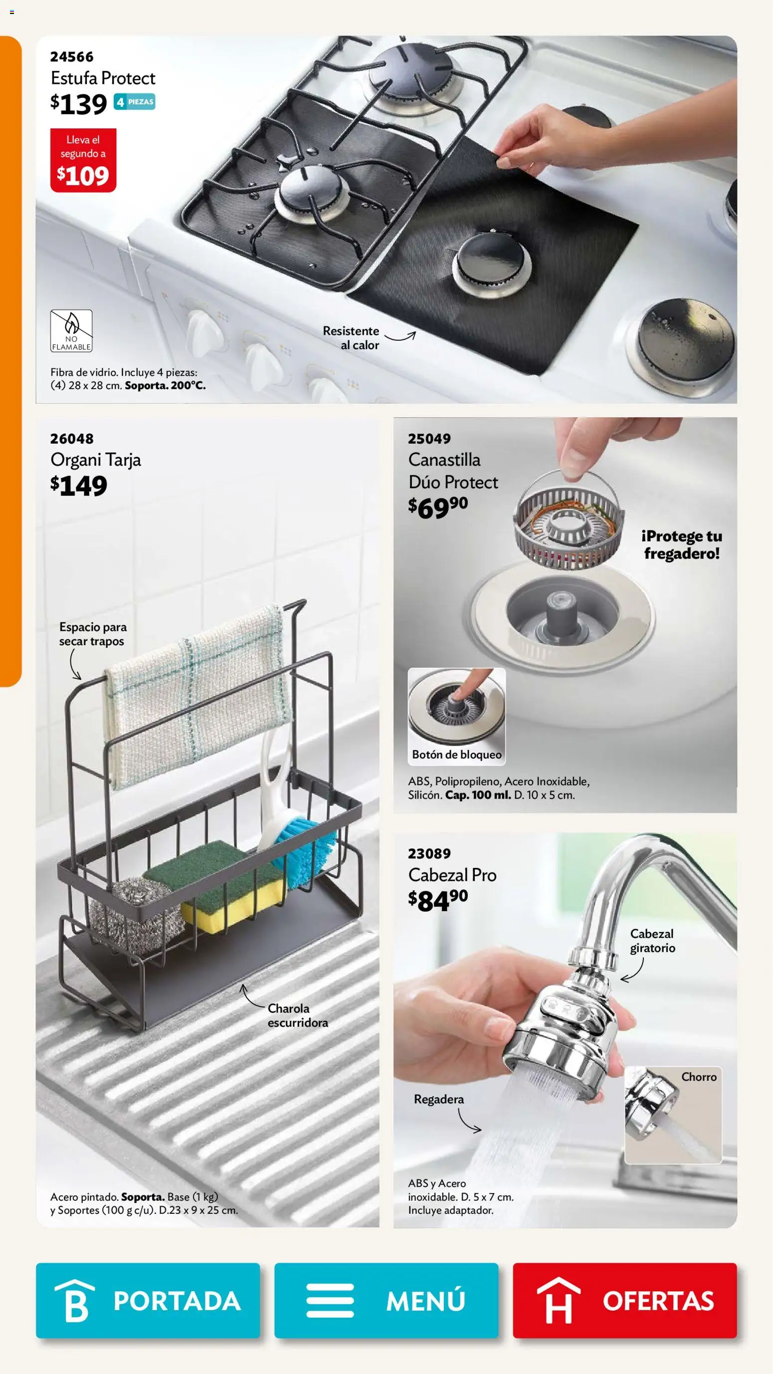 Nuevas ofertas de Betterware válidas en toda la República Mexicana desde el 31/08/2026. ¡Encuentra las mejores ofertas en Betterware campaña 9 2026! | Página: 32 | Productos: Regadera