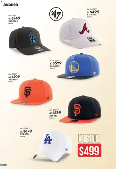 Vista previa de Andrea catálogo Outlet, nuevo folleto de la tienda, válido en México a partir del 26/07/2026 | Página: 324 | Productos: Gorra