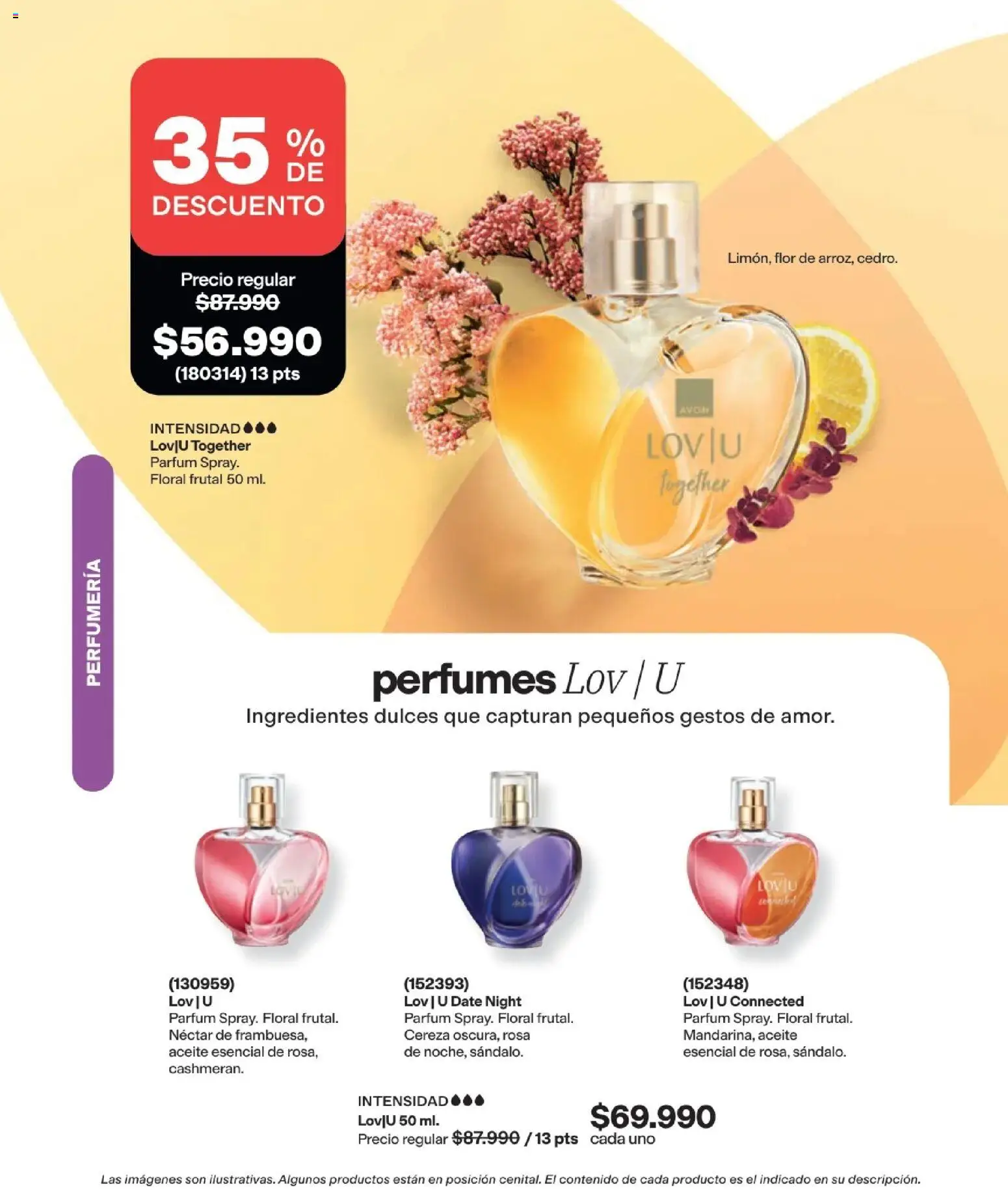Avon revista - valida desde el 15/07/2026 | Página: 59 | Productos: Ruana, Aceite