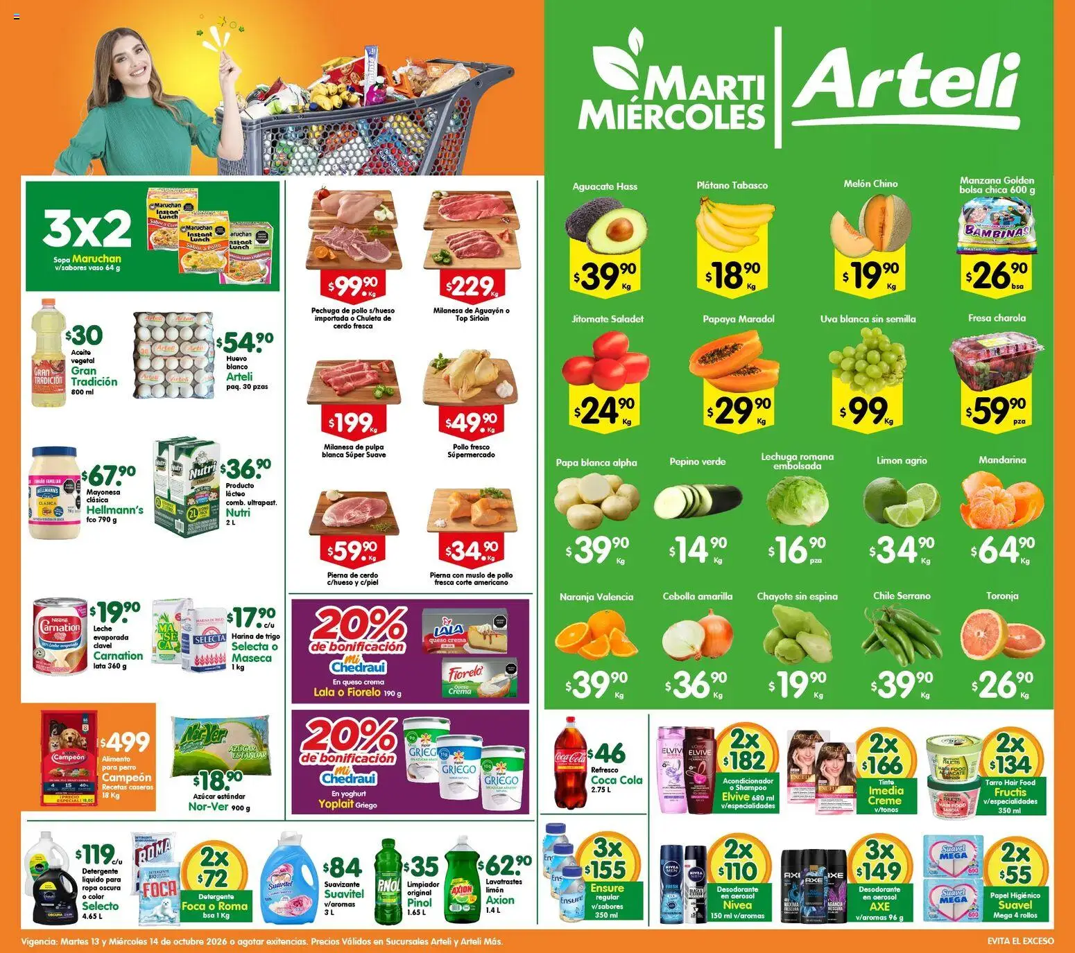 Nuevas ofertas de Arteli válidas en toda la República Mexicana desde el 13/10/2026. ¡Encuentra las mejores ofertas en Arteli folleto! | Página: 1