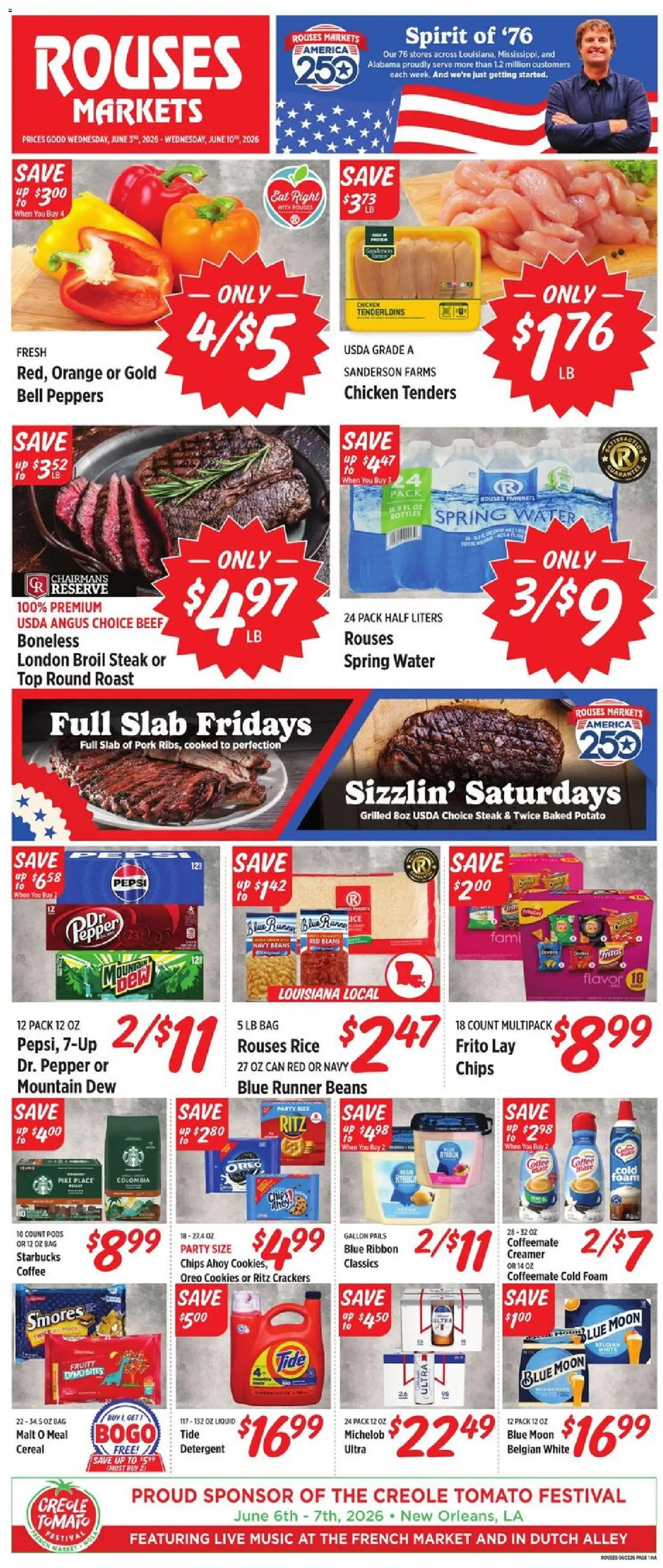 Rouses Weekly Ad - MS - valid from 03.06.2026 | Page: 1