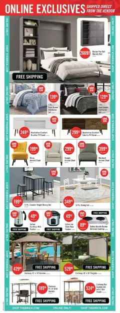Preview of The Brick weekly flyer / circulaire from shop The Brick valid from Jul 30, 2026 | Page: 20