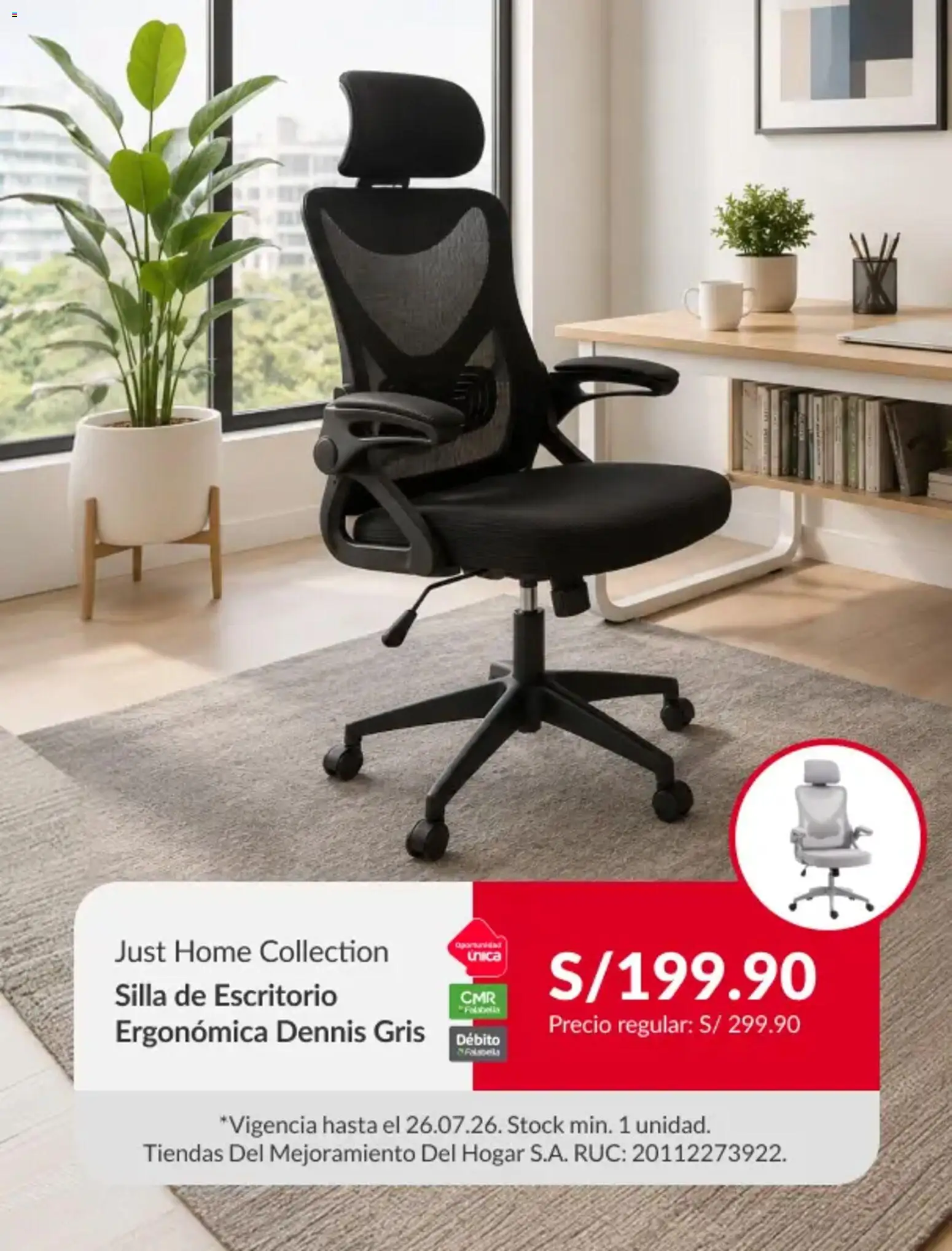 Catálogo Sodimac válido desde 20/07/2026 | Página: 11 | Productos: Silla