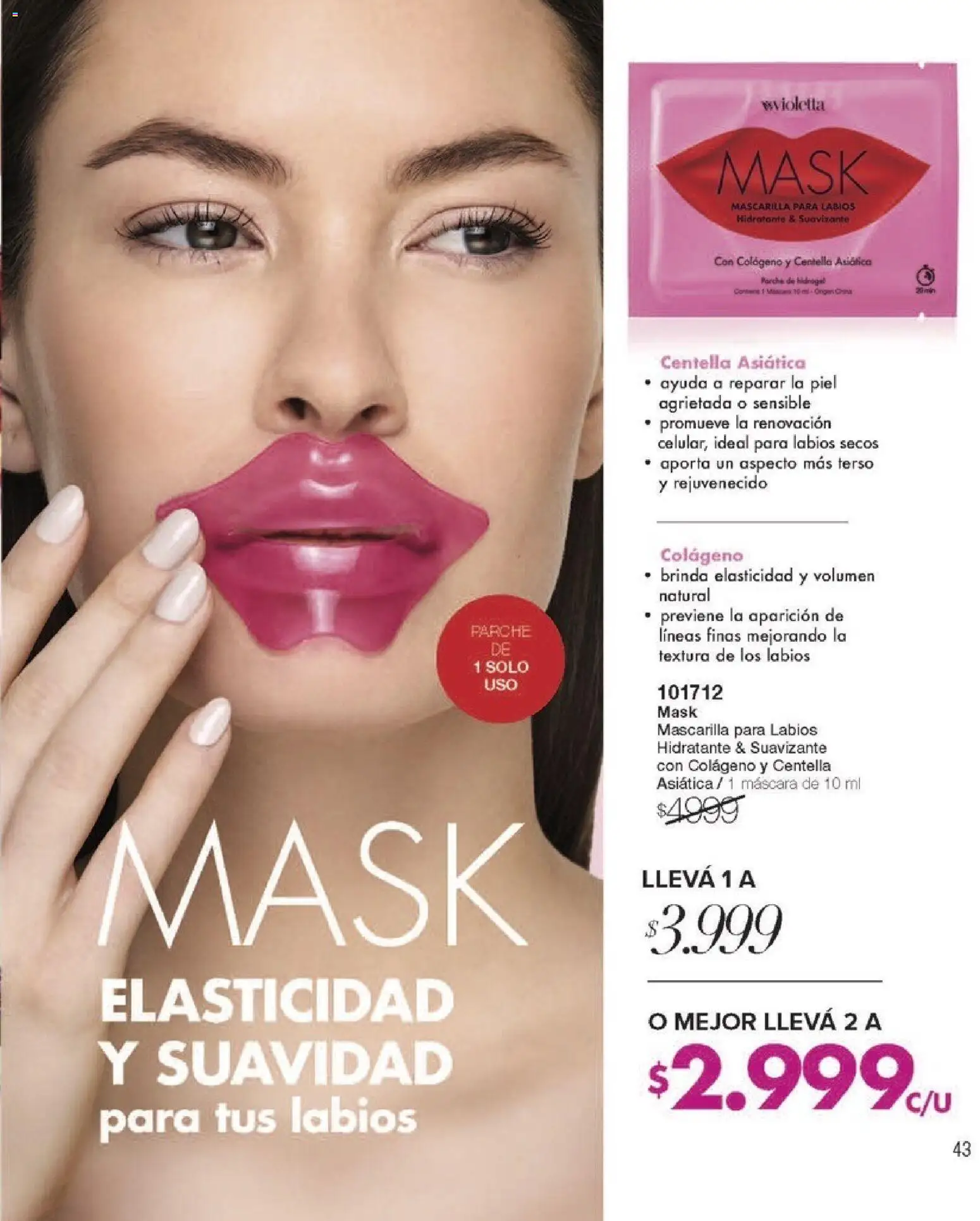 Violetta - Violetta Cosméticos │ válido desde el 09.03.2026 | Página: 291 | Productos: Mascarilla, Máscara, Suavizante