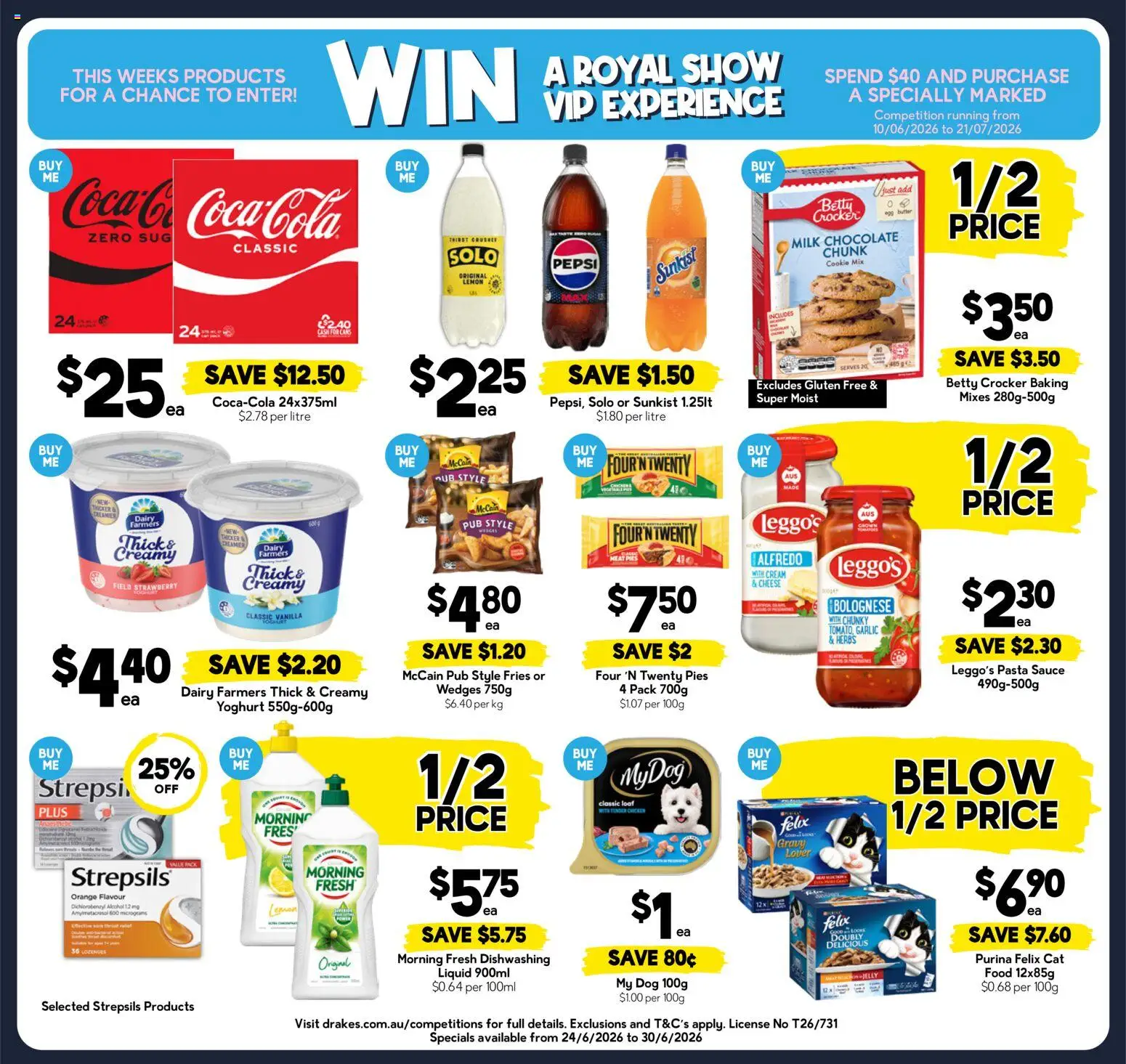 Drakes weekly specials catalogue from 24/06/2026 ❇️ Available here! | Australia