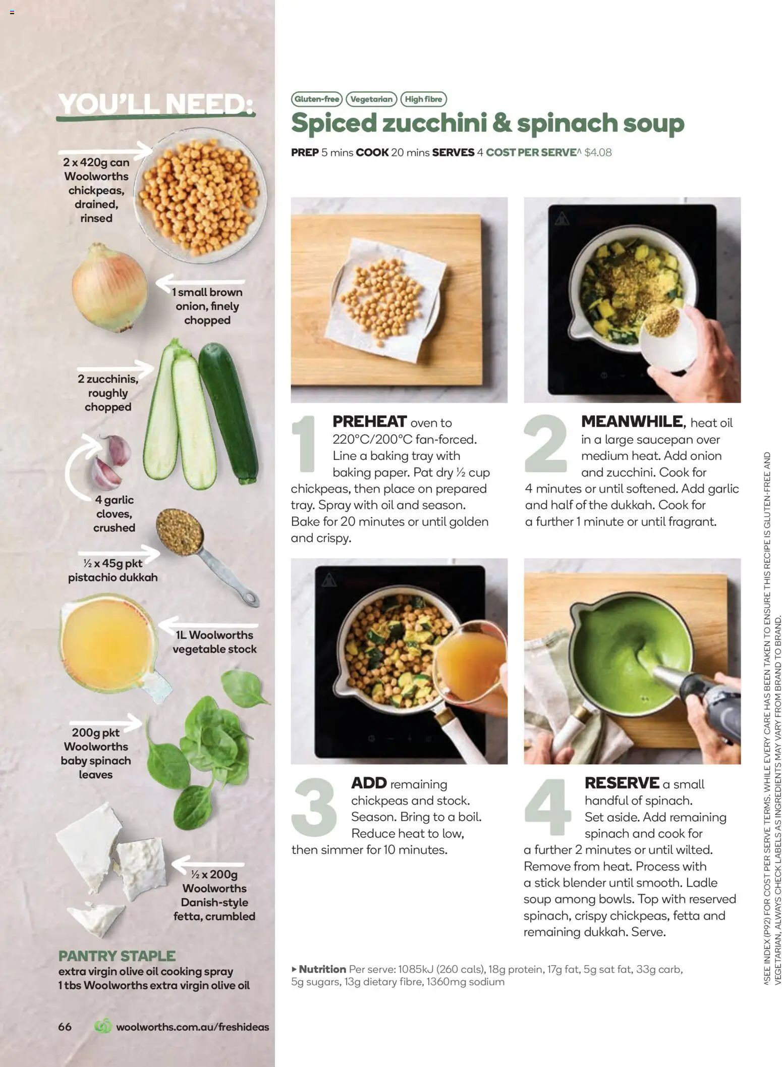 Woolworths catalogue - valid from 01.05.2026 | Page: 66 | Products: Oil, Soup, Garlic, Zucchini