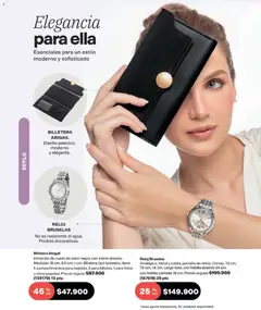 Avon catálogo Ciclo 9 -  Vista previa de la revista de la tienda Avon valido desde el 15.06.2026 | Página: 125 | Productos: Billetera, Reloj, Hebilla