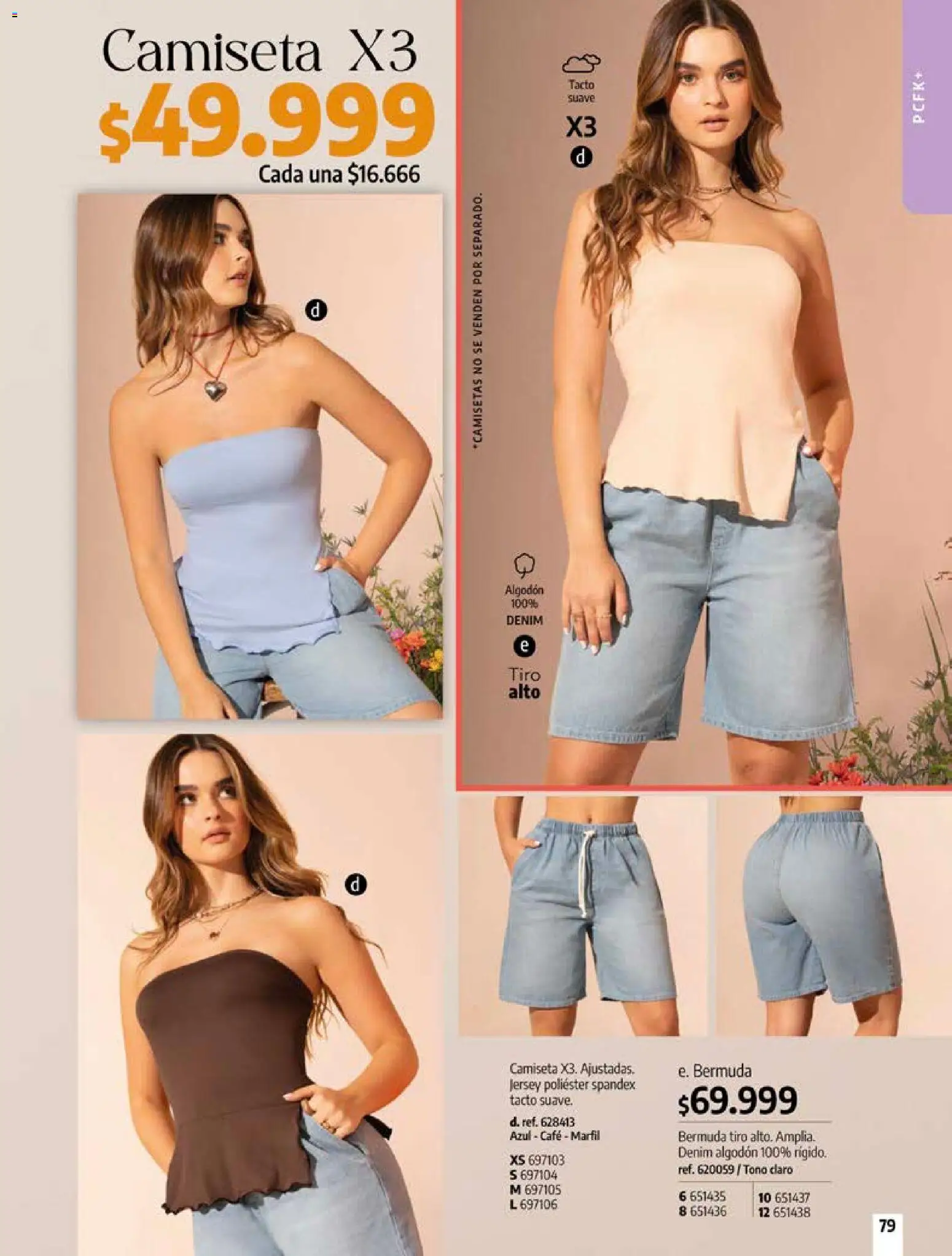 Pacifika revista - valida desde el 03.06.2026 | Página: 80 | Productos: Algodón, Bermuda, Camiseta, Café