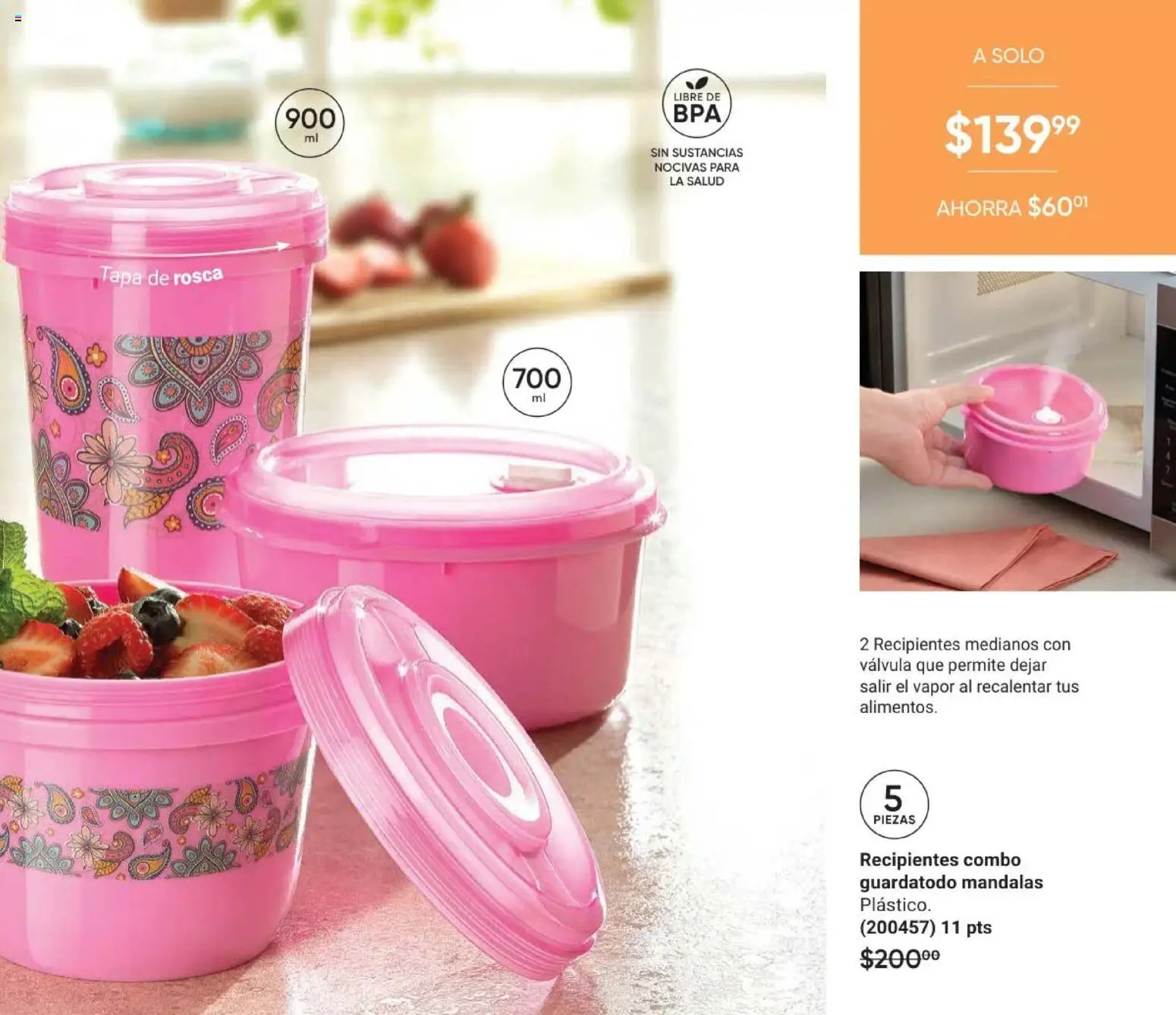 Nuevas ofertas de AVON válidas en toda la República Mexicana desde el 24.04.2026. ¡Encuentra las mejores ofertas en AVON Casa & Estilo 7 2026! | Página: 163 | Productos: Válvula