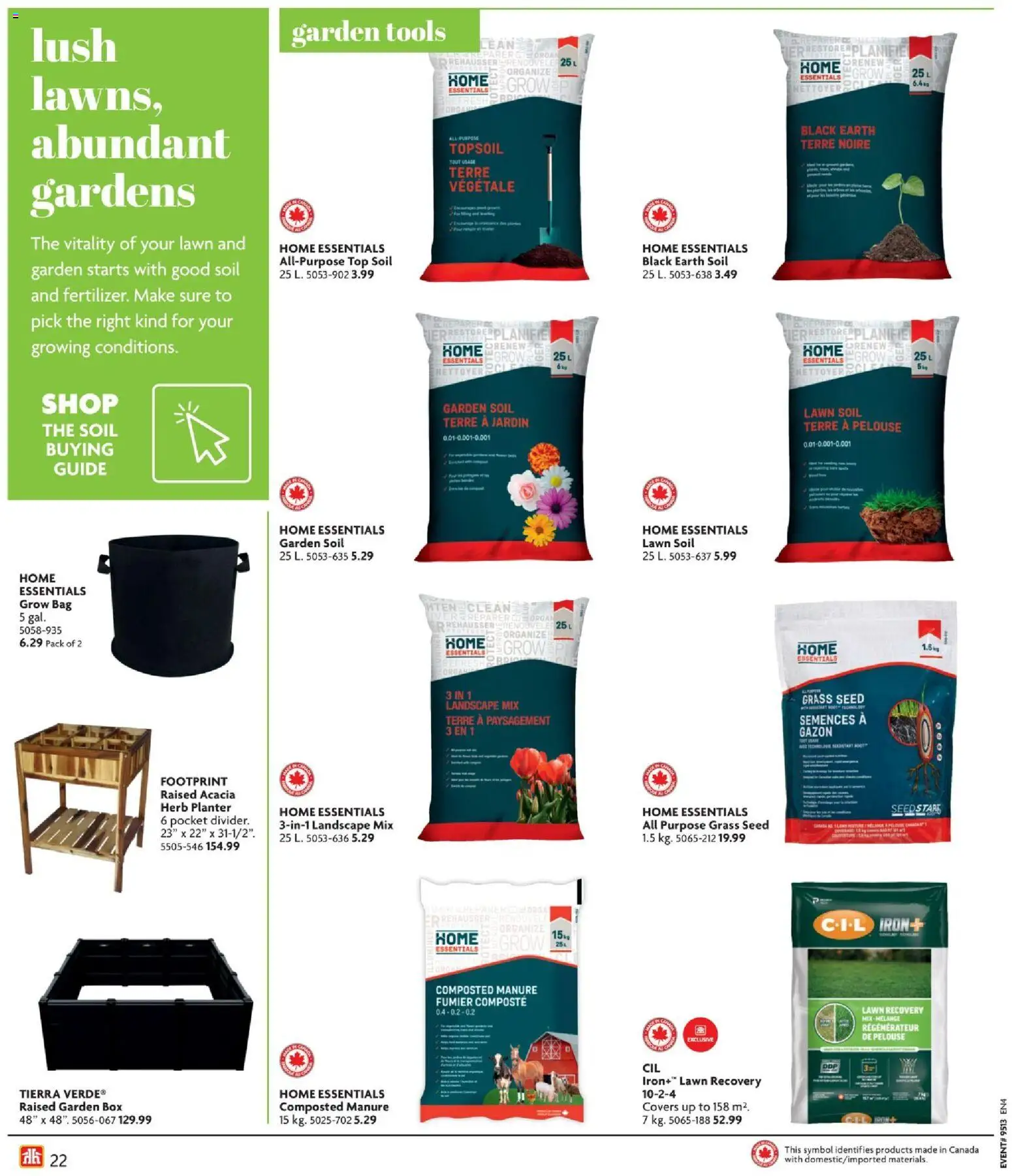 Home Hardware flyer valid from 26.03.2026 | Page: 24 | Products: Bag, Iron, Box