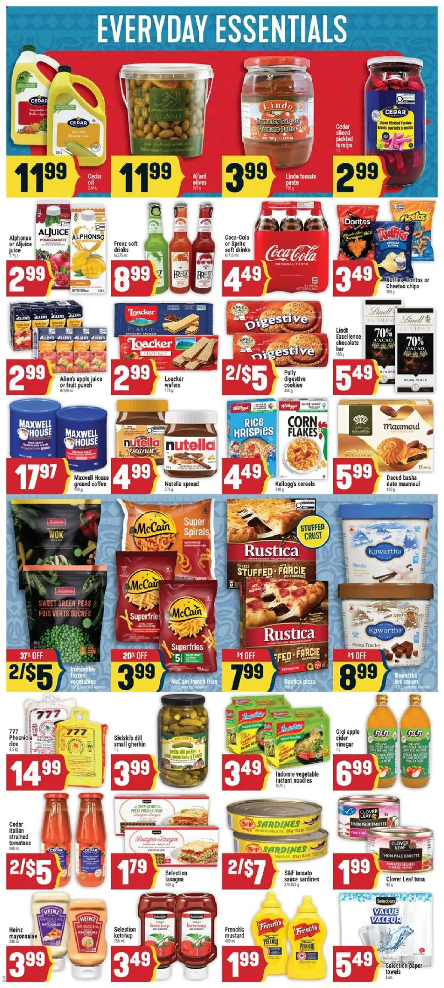 Adonis flyer valid from Sep 10, 2026 | Page: 6 | Products: Cream, Apple juice, Lindt, Tuna
