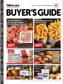 Gilmours Buyer's Guide preview  - valid from 24 Aug 2026