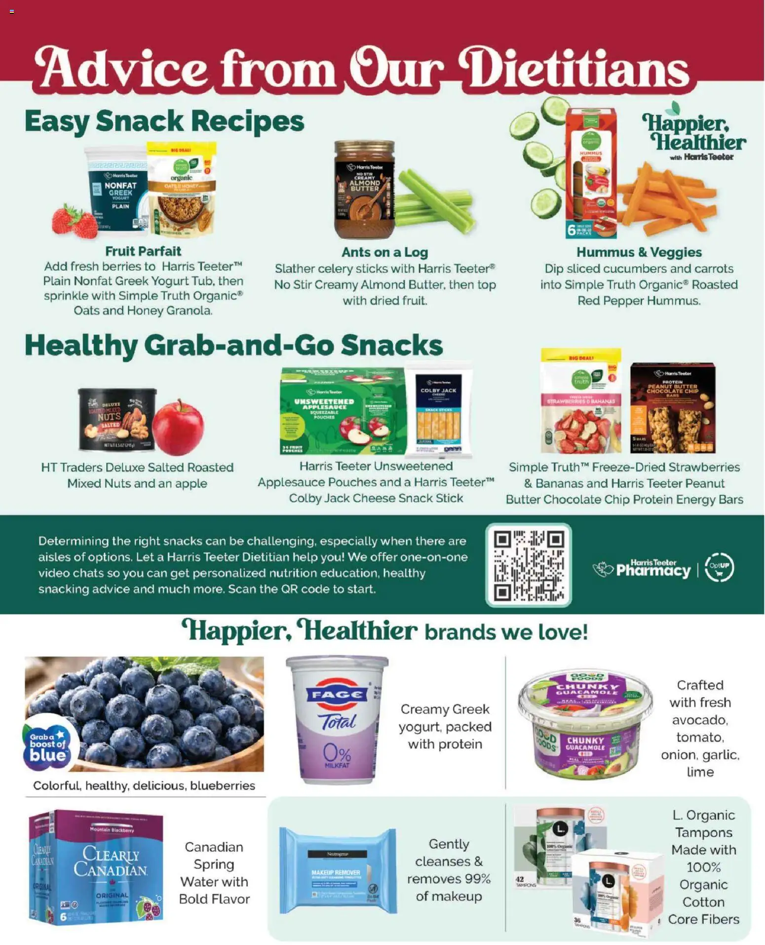 Harris Teeter Monthly Ad - valid from 17.06.2026 | Page: 13 | Products: Berries, Yogurt, Strawberries, Lime