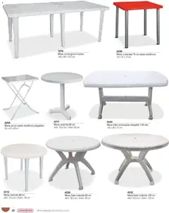Vista previa Colombraro catálogo válido desde el 26/01/2026 | Página: 28 | Productos: Mesa