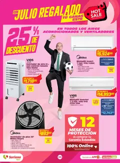 Vista previa de Soriana Hot Sale, nuevo folleto de la tienda, válido en México a partir del 25.05.2026 | Página: 24 | Productos: Ventilador, Control remoto, Humidificador, Té