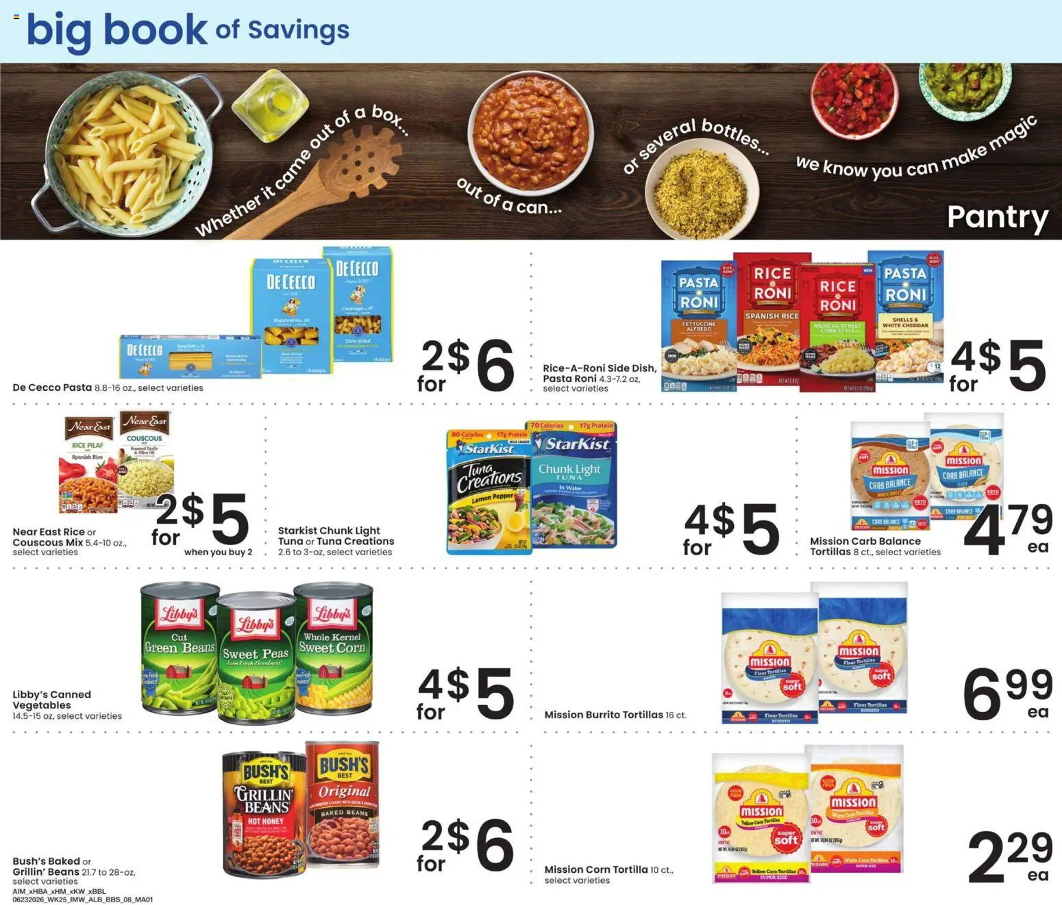 Albertsons Big Book of Savings - valid from 06/23/2026 | Page: 7 | Products: Corn, Water, Pepper, Lemon