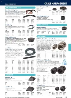 Preview of Jaycar Engineering & Scientific Catalogue 2025/2026  - valid from 09.07.2025 | Page: 295