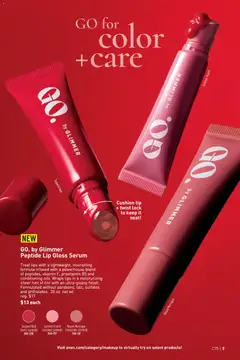 Preview of Avon weekly ads valid from 07/15/2026 | Page: 3 | Products: Vitamin, Lip gloss, Chocolate, Cushion