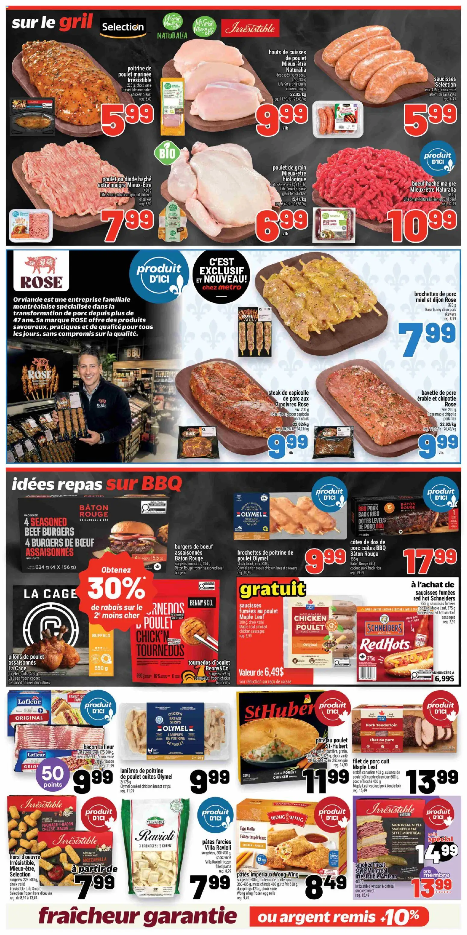 Metro flyer valid from 28.05.2026 | Page: 7 | Products: Pasta, Turkey, Cheese, Pork