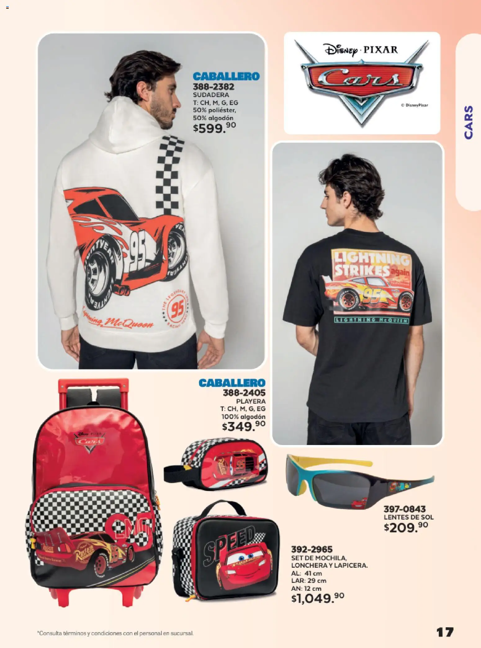 Nuevas ofertas de Andrea válidas en toda la República Mexicana desde el 24.05.2026. ¡Encuentra las mejores ofertas en Andrea catálogo Lo más divertindo en ropa! | Página: 17 | Productos: Algodón, Sudadera, Playera, Lentes de sol
