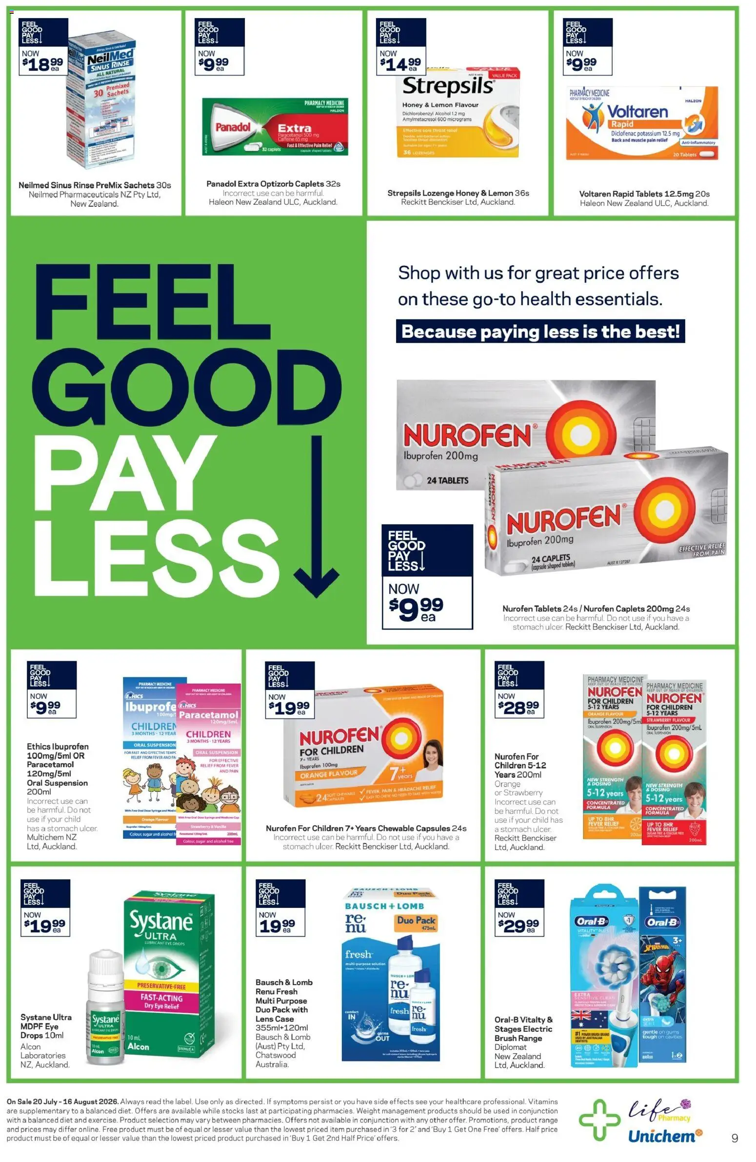 Life Pharmacy catalogue from 20 Jul 2026 | Page: 9