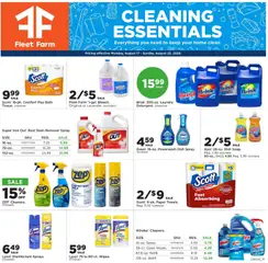 Preview of Mills Fleet Farm weekly ads valid from 08/17/2026