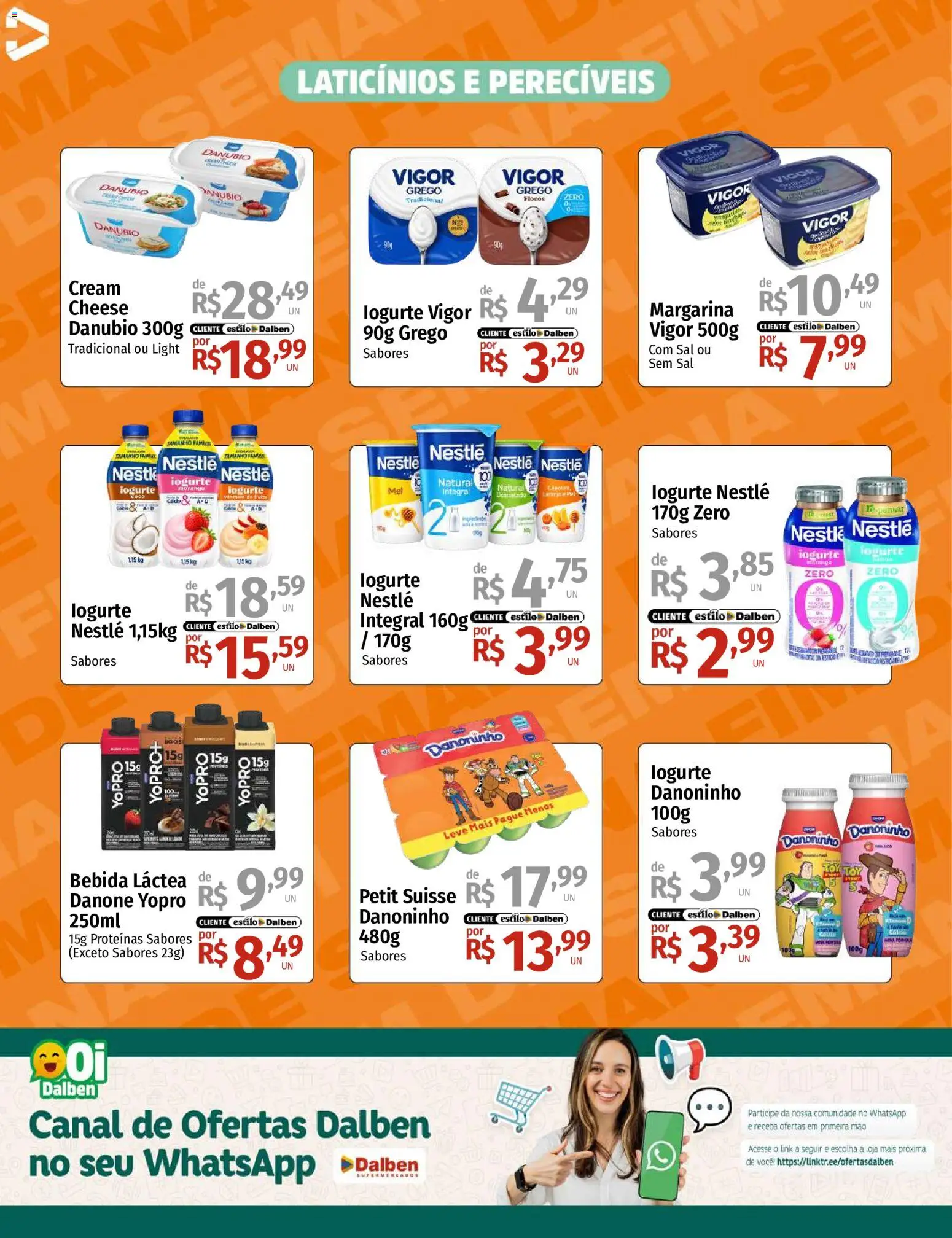 Supermercado Dalben Folheto - válido de 18/09/2026 | Página: 9 | Produtos: Iogurte, Bebida, Sal, Iogurte natural