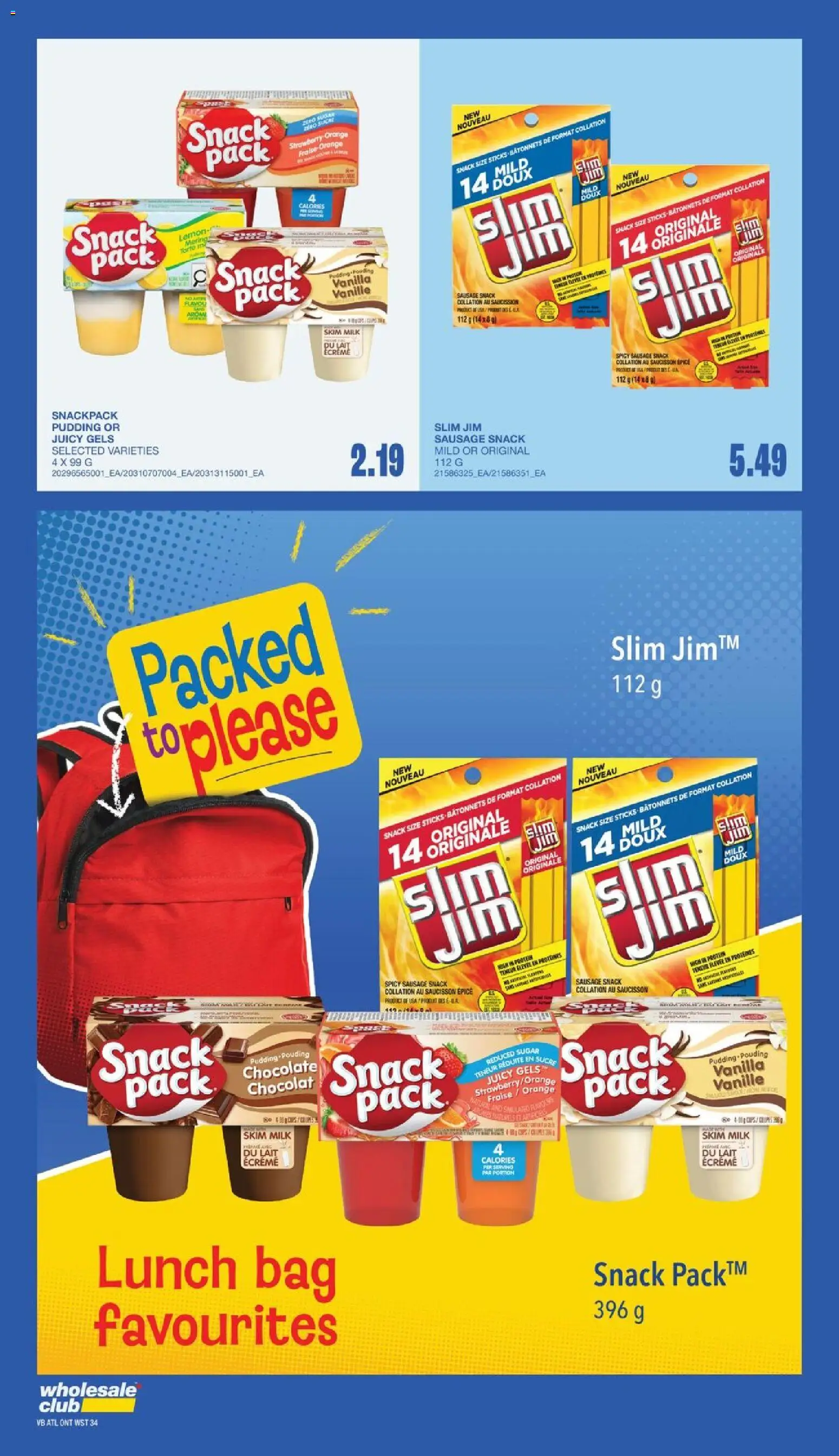 Wholesale Club flyer valid from Jul 30, 2026 | Page: 45 | Products: Bag, Milk, Chocolate