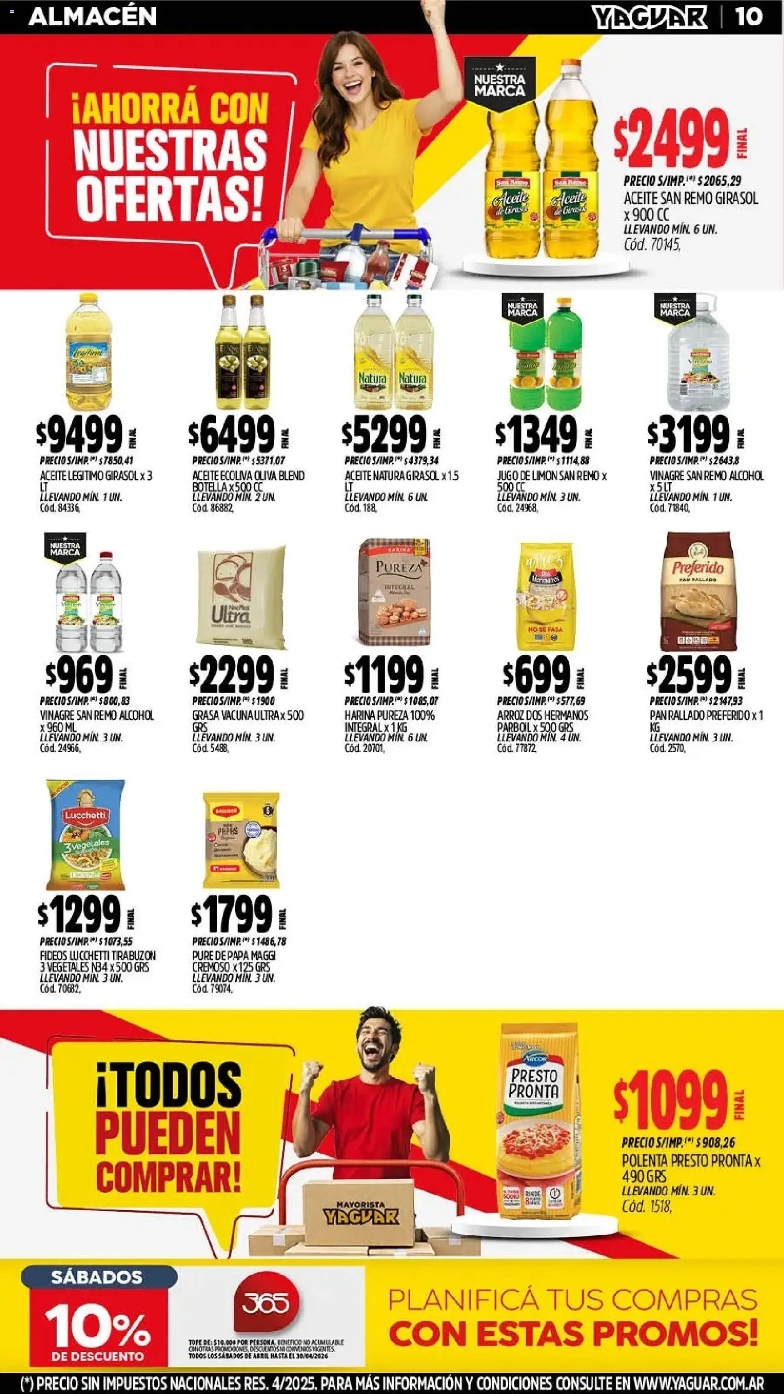 Yaguar - Oferta Semanal Neuquen │ válido desde el 04.05.2026 | Página: 10