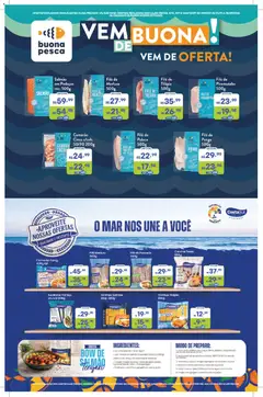 Prezunic ofertas Pescado - Pré-Visualização do folheto da loja Prezunic, válido de 01/09/2026 | Página: 2 | Produtos: Salmão, Vinagre, Gergelim, Milho