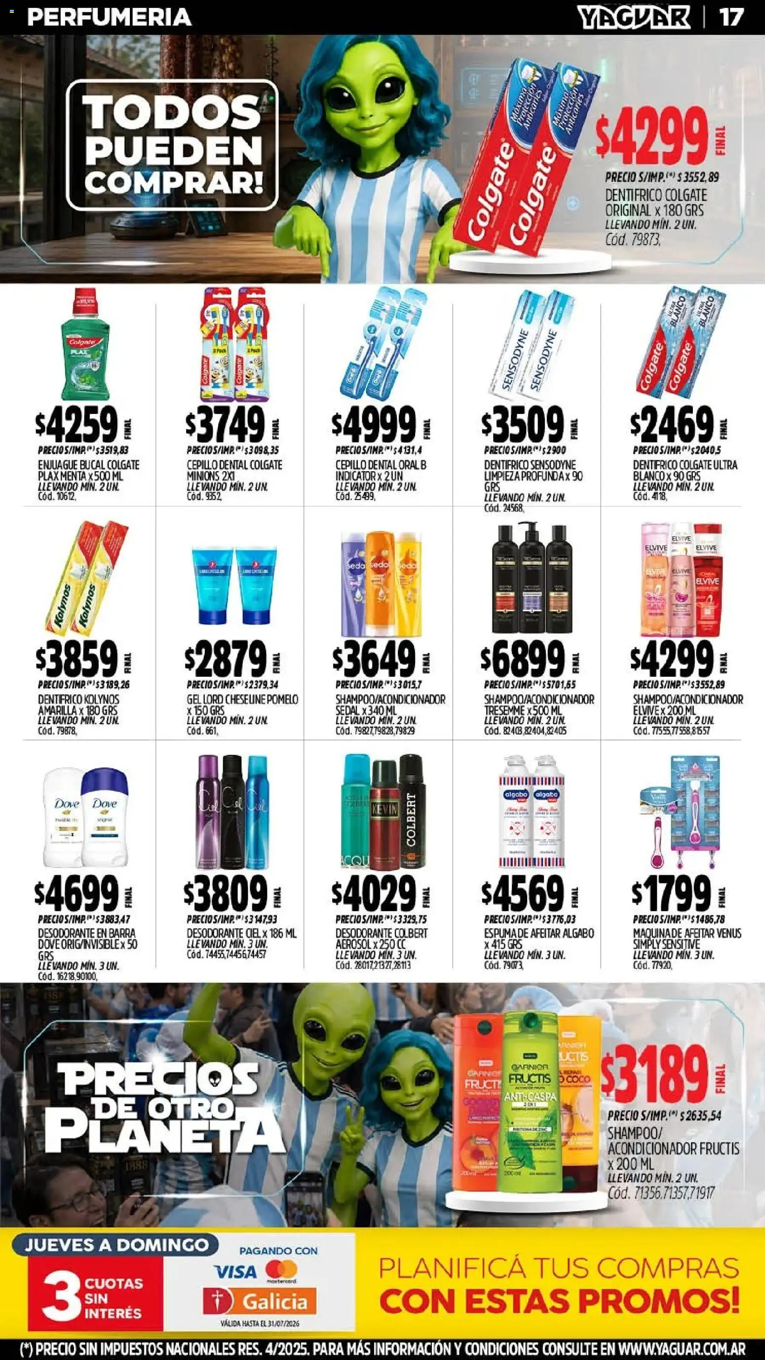 Yaguar - Oferta Semanal Santa Fé │ válido desde el 13/07/2026 | Página: 17